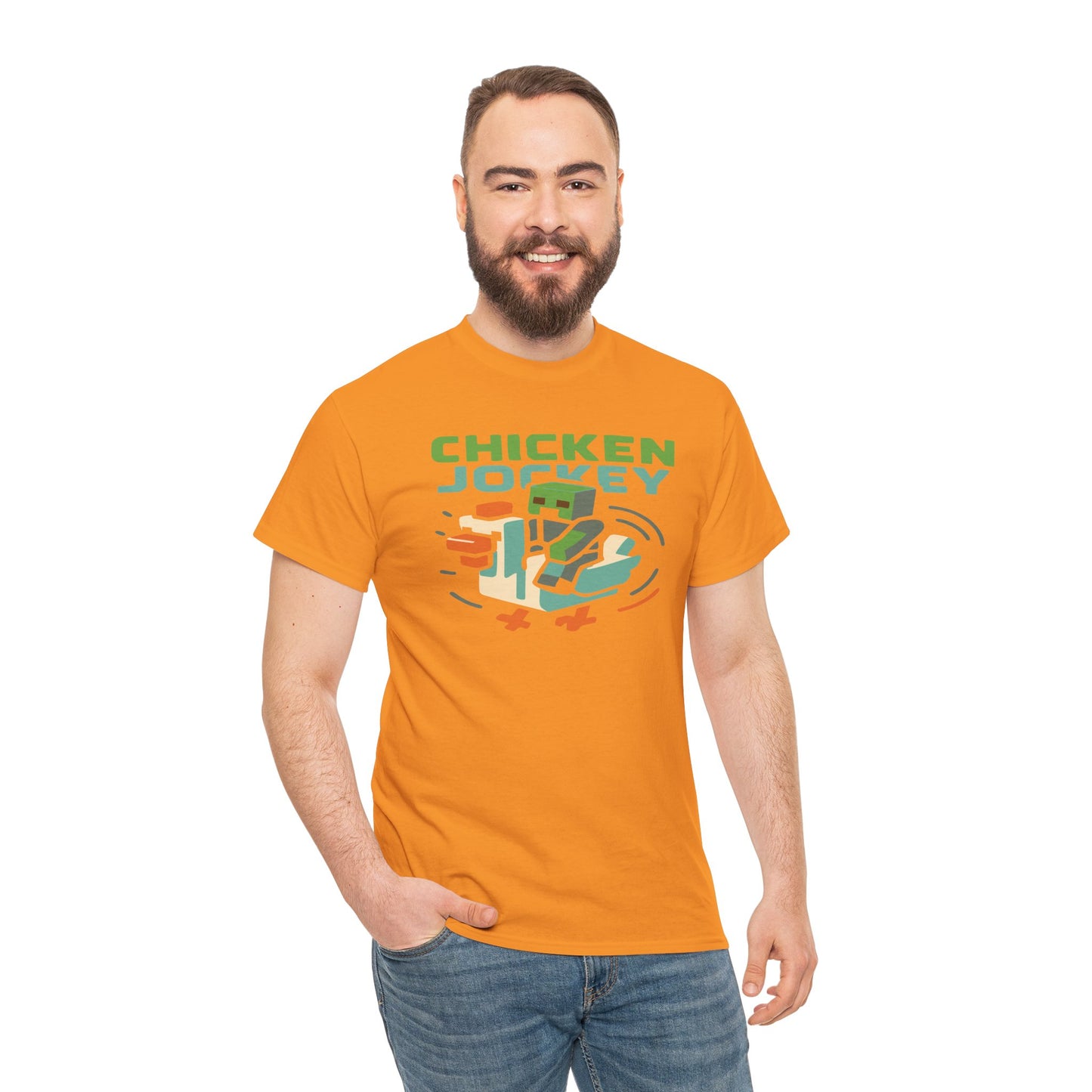 Chicken Jockey Minecraft T-shirt
