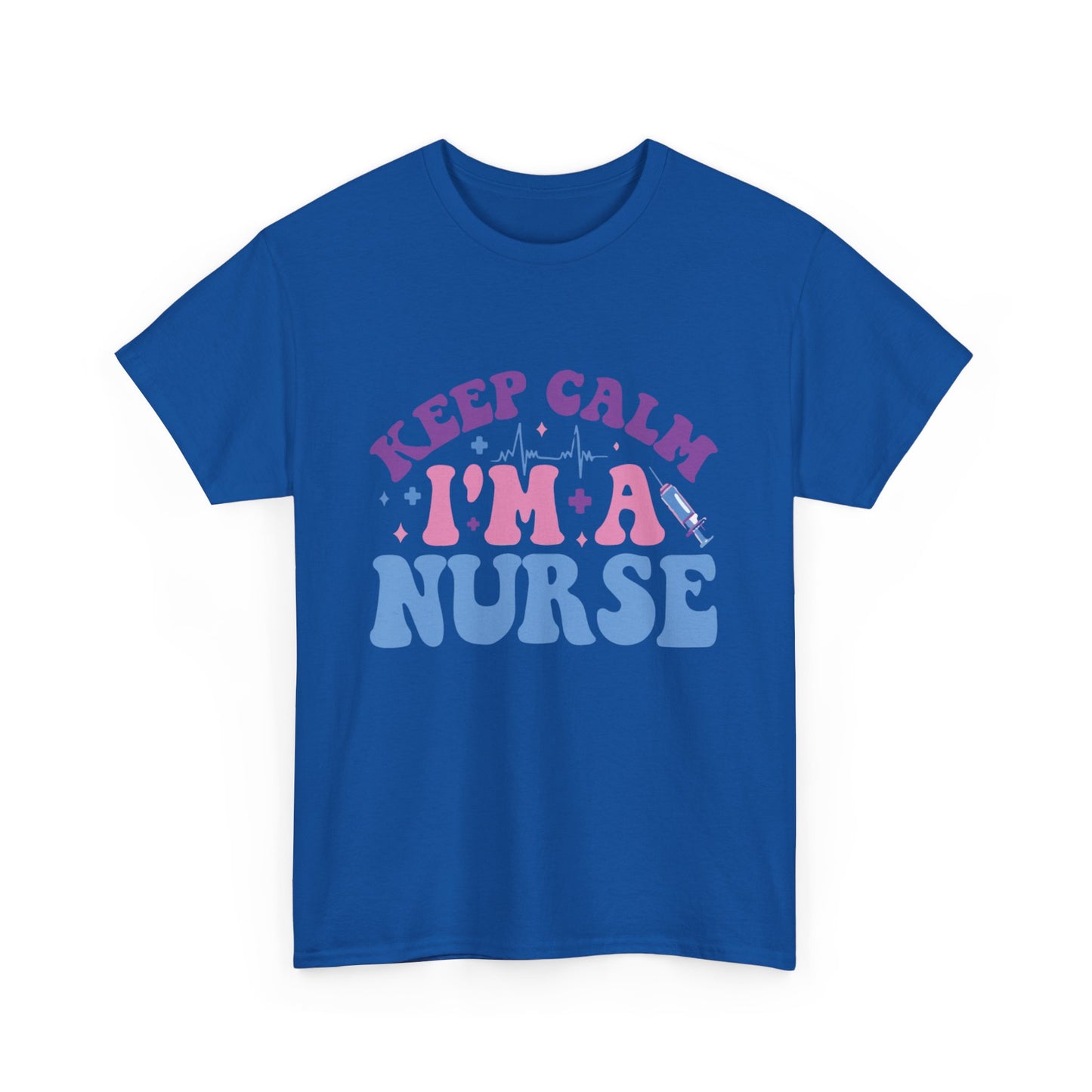 Nurse Appreciation Heavy Cotton Tee, Funny Nurse Gift, Medical Humor Shirt, Nurse Day Celebration Tee, Caregiver Outfit