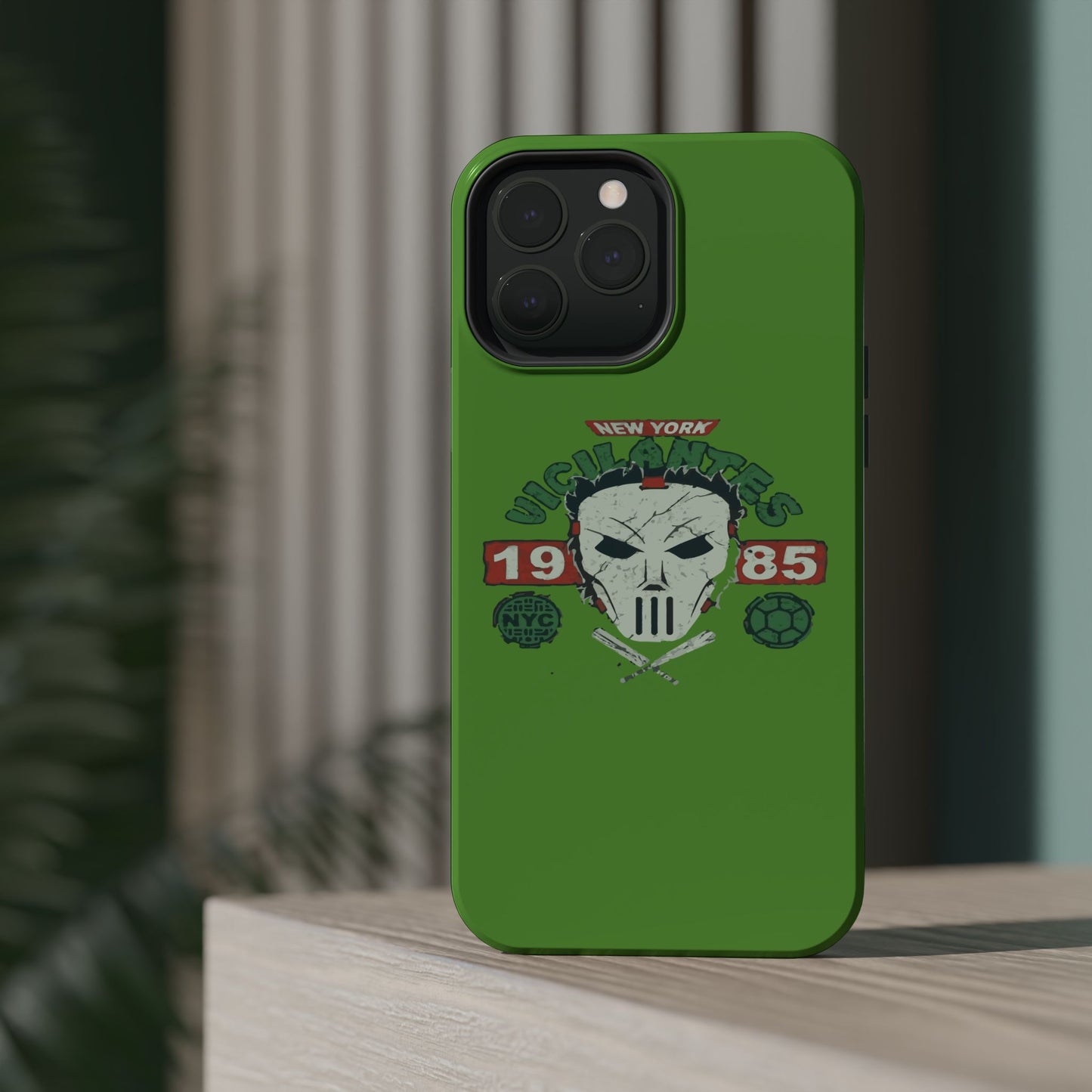 Urban Punk Phone Case, Tough Phone Cover, Skull Design Case, Gift for Him, Unique Mobile Accessory, NYC Style Case