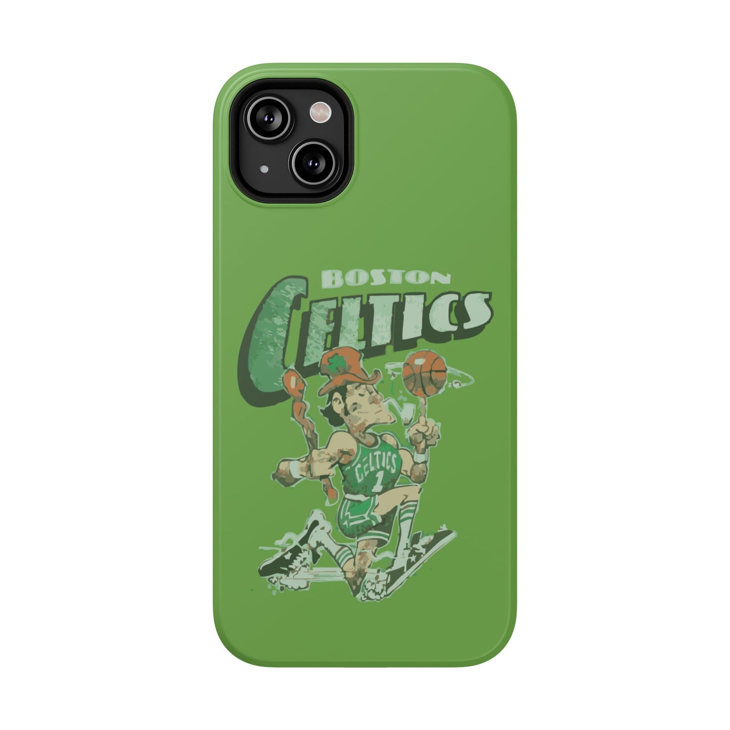 Boston Celtics Impact-Resistant Phone Case, Basketball Phone Cover, Sports Fan Gift, Sturdy Phone Case, NBA Merchandise, Team Spirit Decor