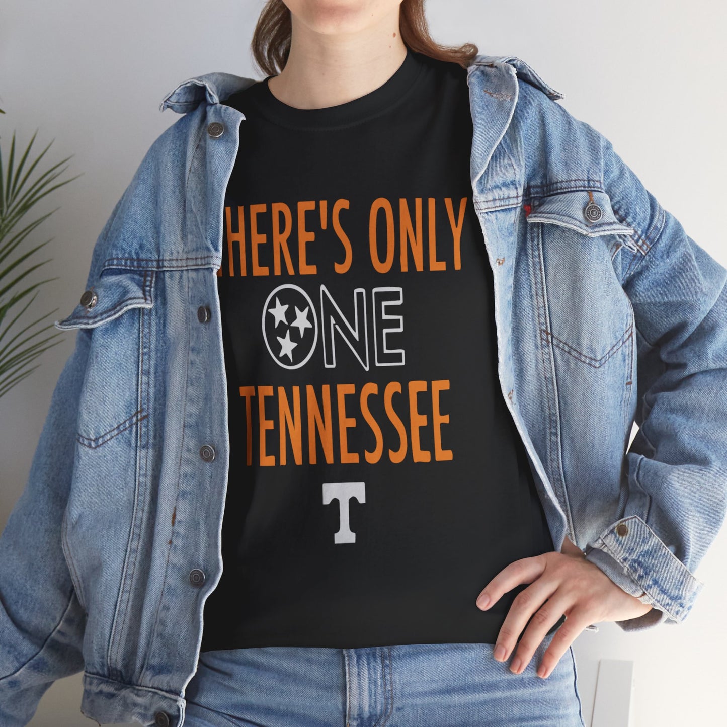 Tennessee Pride Tee, Unisex Heavy Cotton Tee, Tennessee Fans Gift, College Sports Apparel, Casual Everyday Wear, State Pride Shirt