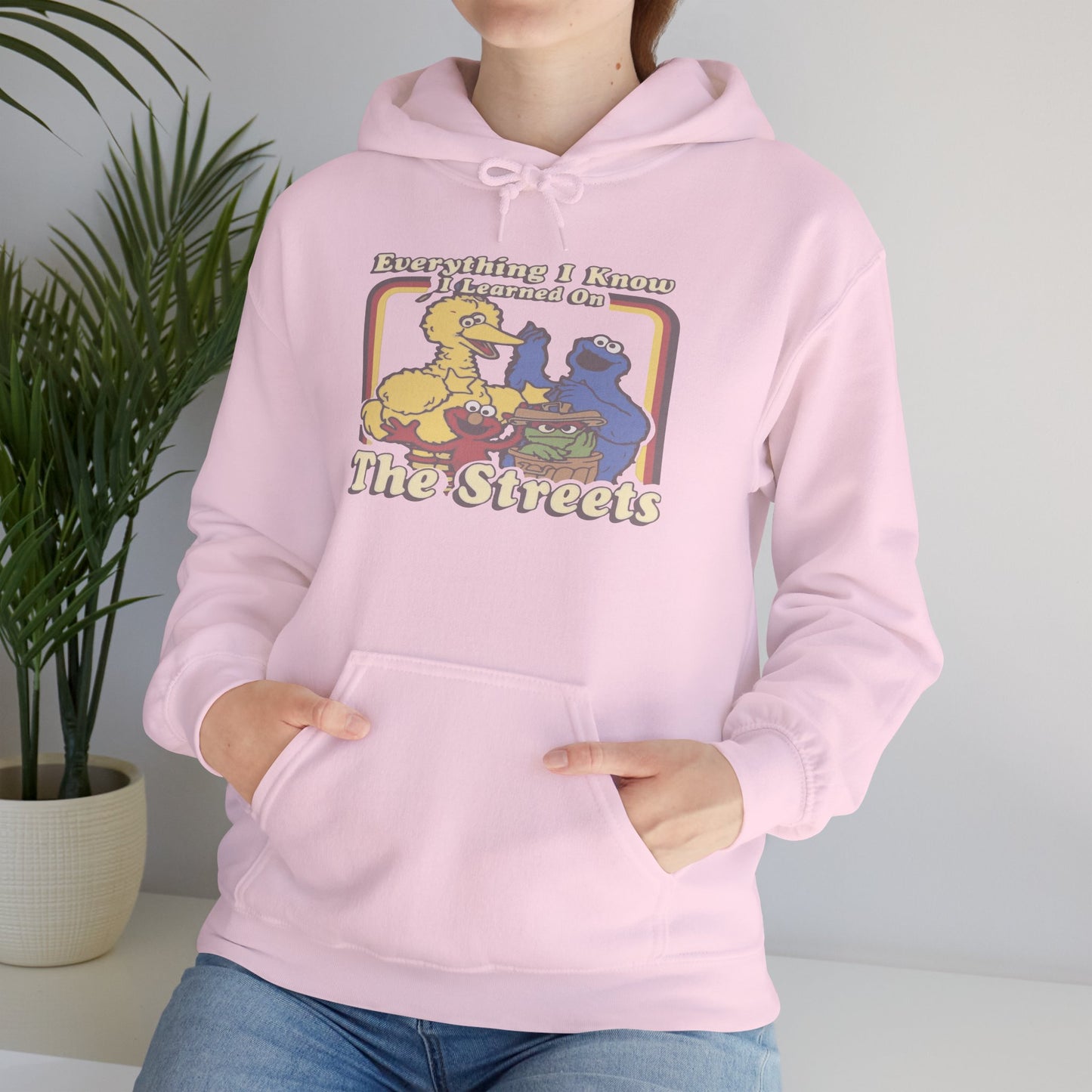 Vintage Street Art Hoodie - Cozy Unisex Sweatshirt for Creative Souls, Outdoor Relaxation, Casual Hangouts