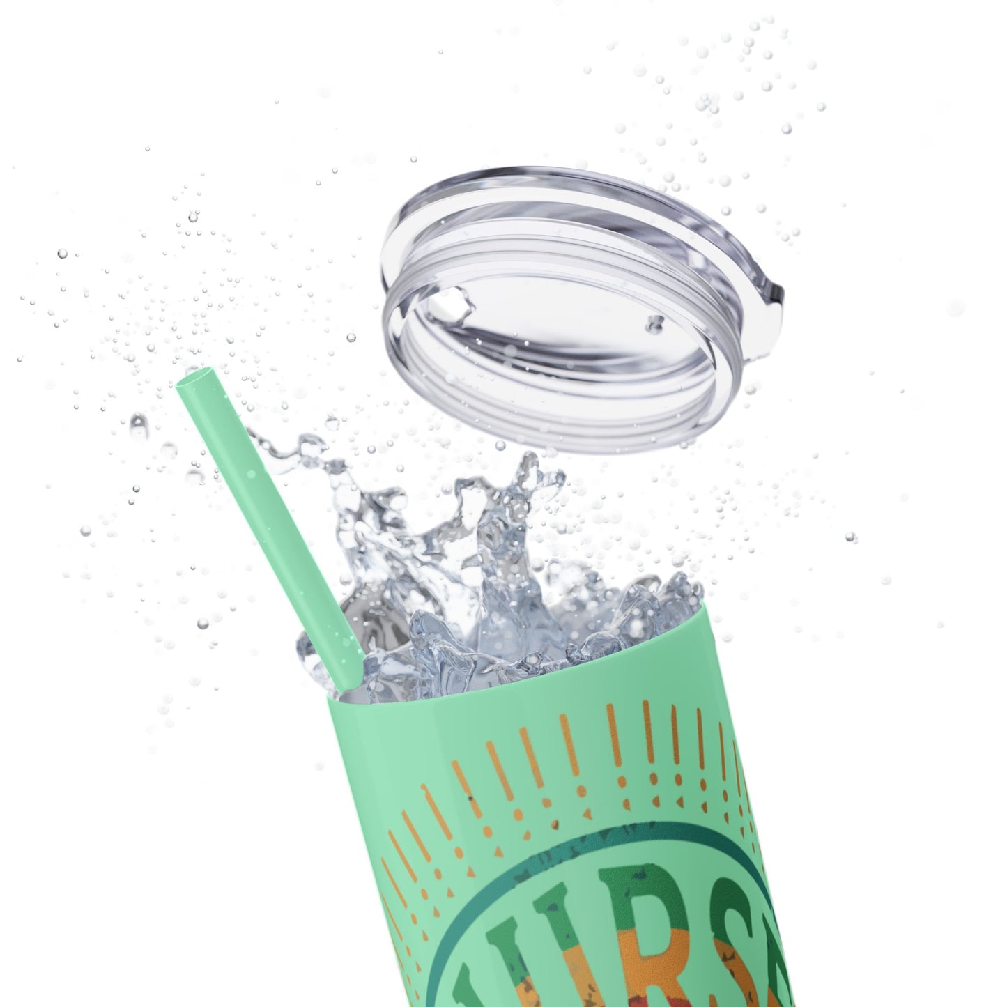Nurse Skinny Tumbler, 20oz, Motivational Drinkware, Gift for Nurses, Summer Hydration, Nurse Appreciation Day