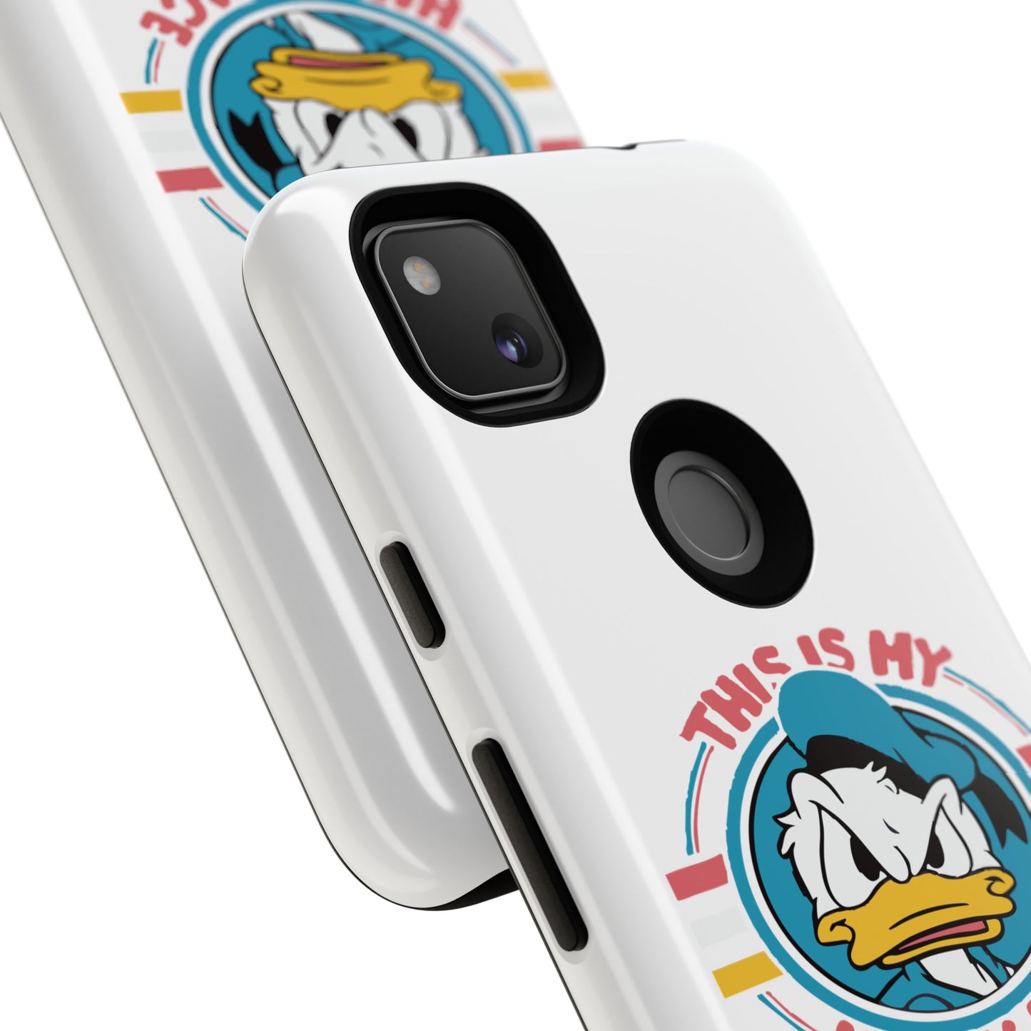 Tough Cases: This is My Happy Face Phone Case, Funny Phone Case, Donald Duck Case, Cute Phone Accessory, Gift for Disney Fans