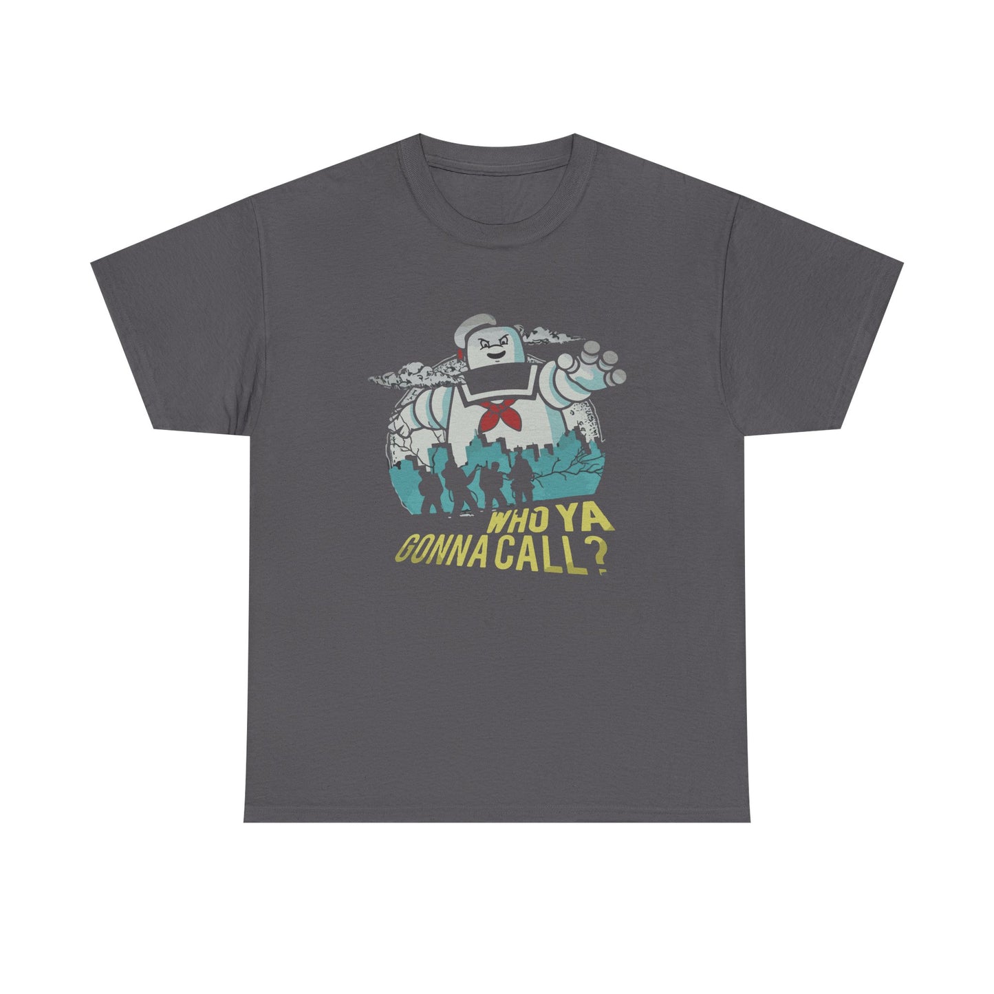Ghostbuster Inspired Unisex Heavy Cotton Tee, Retro T-Shirt, Halloween Apparel, Fun Gift, Movie Merchandise, Casual Wear, Graphic Top