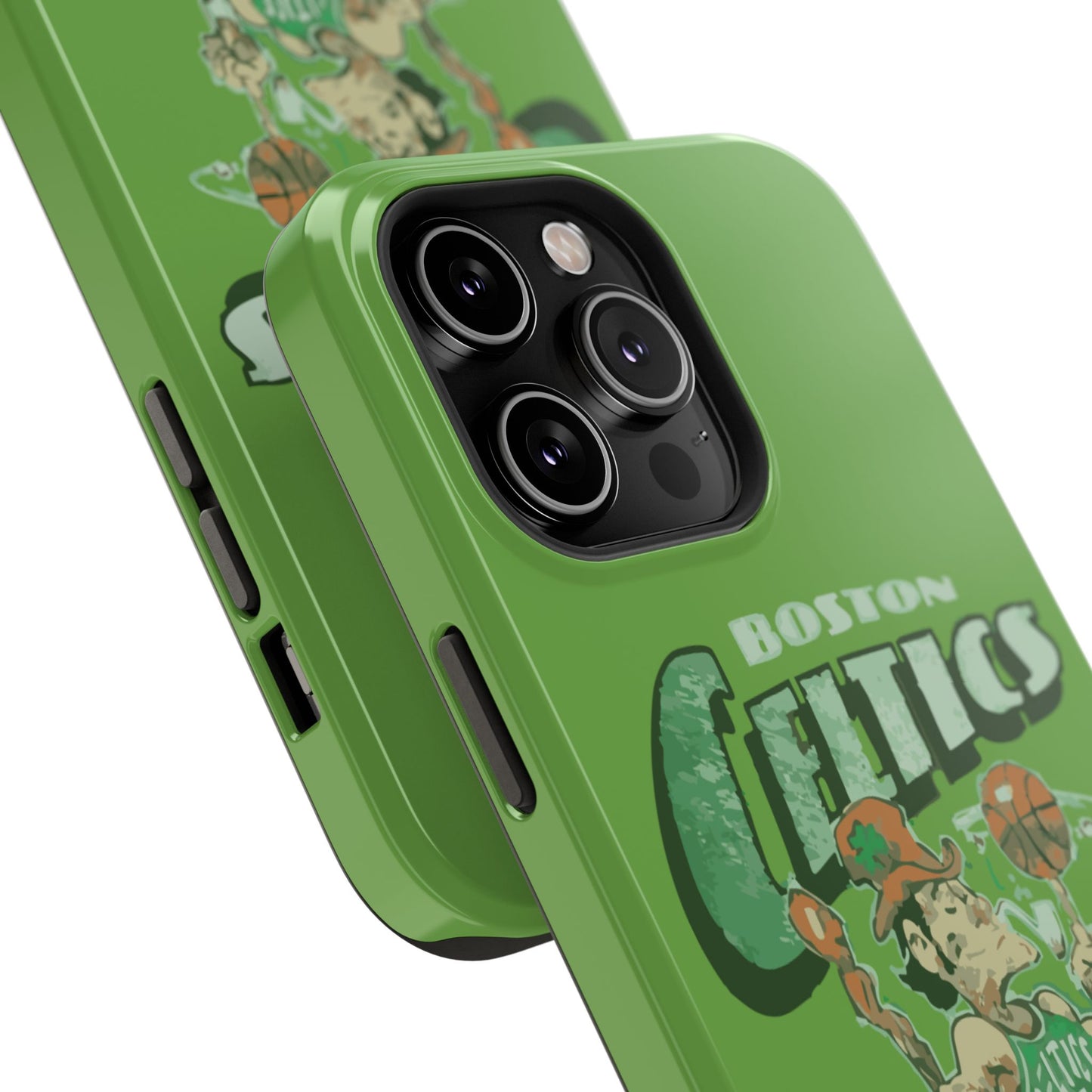 Boston Celtics Impact-Resistant Phone Case, Basketball Phone Cover, Sports Fan Gift, Sturdy Phone Case, NBA Merchandise, Team Spirit Decor