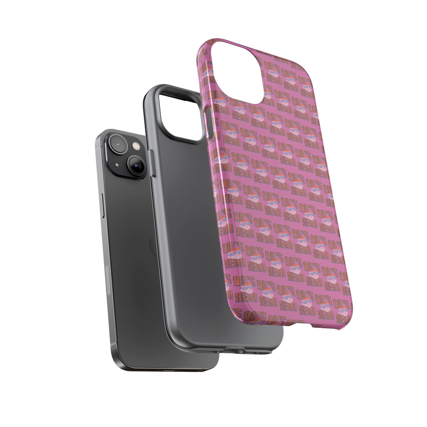 90s Vibe Phone Case, Retro Tough Cases, Gift for Nostalgia Lovers, Durable Phone Covers, 90s Themed Accessories