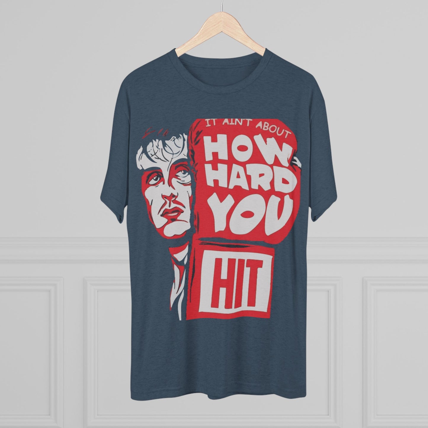 Rocky Fitness Tee - Unisex Tri-Blend Crew Tee