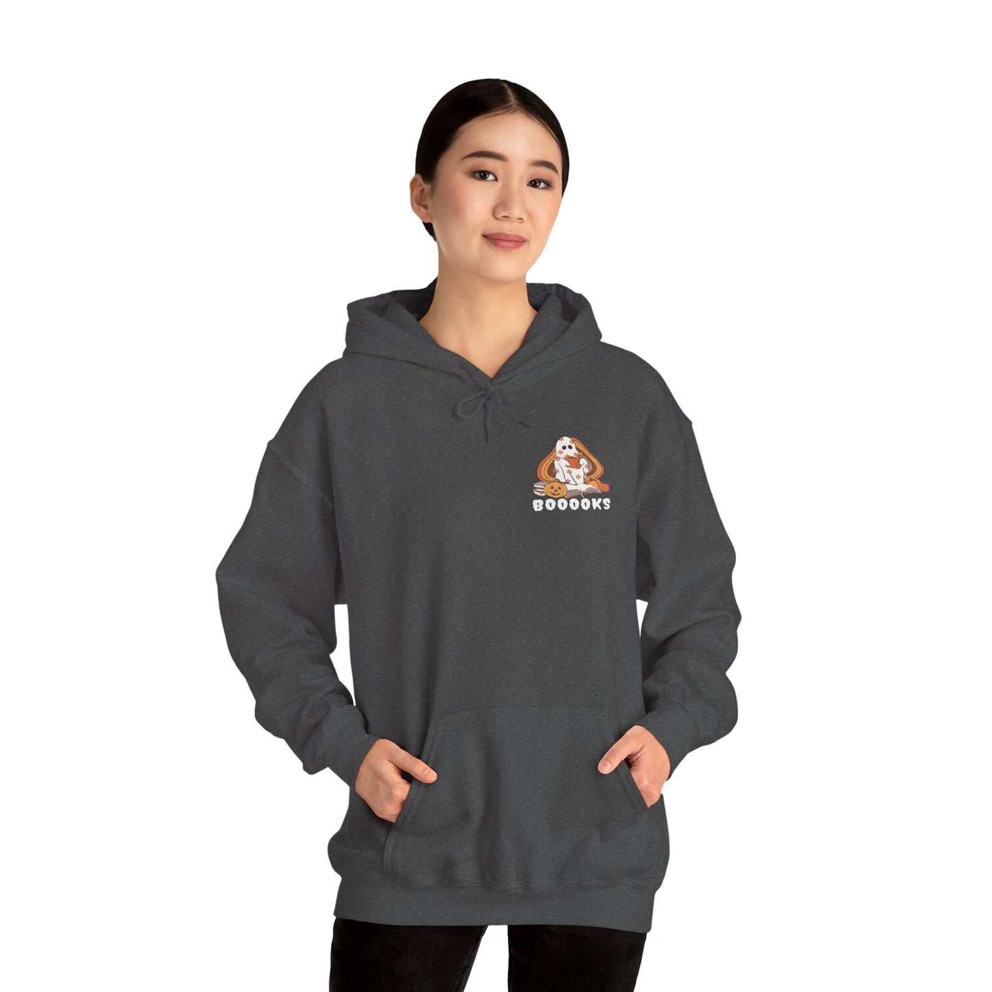 Cozy Halloween Cat Hoodie | Unisex Sweatshirt for Fall, Autumn Vibes, Casual Wear, Gift for Cat Lovers, Spooky Season