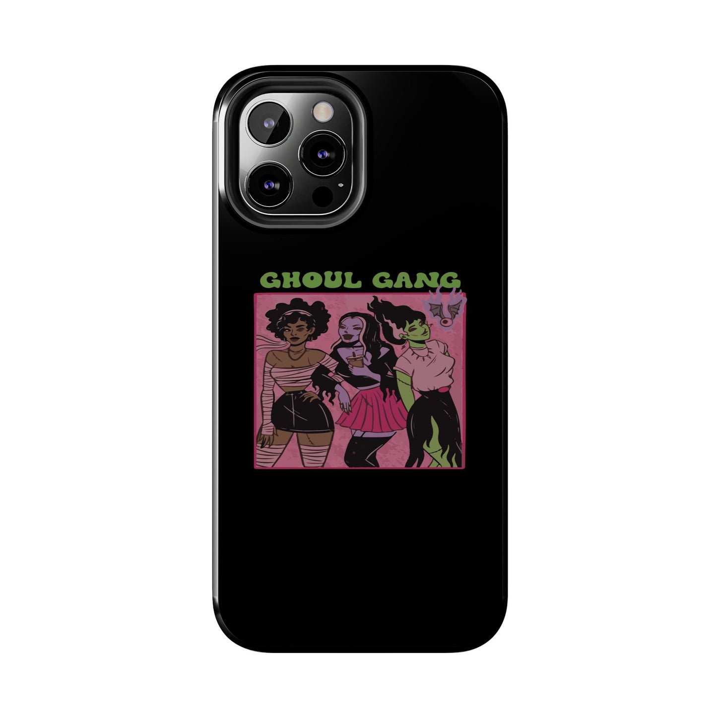 Ghoul Gang Tough Phone Cases | Unique Halloween Phone Cover, Cute Protective Case, Trendy Gift for Goth Fans, Spooky Style Accessory