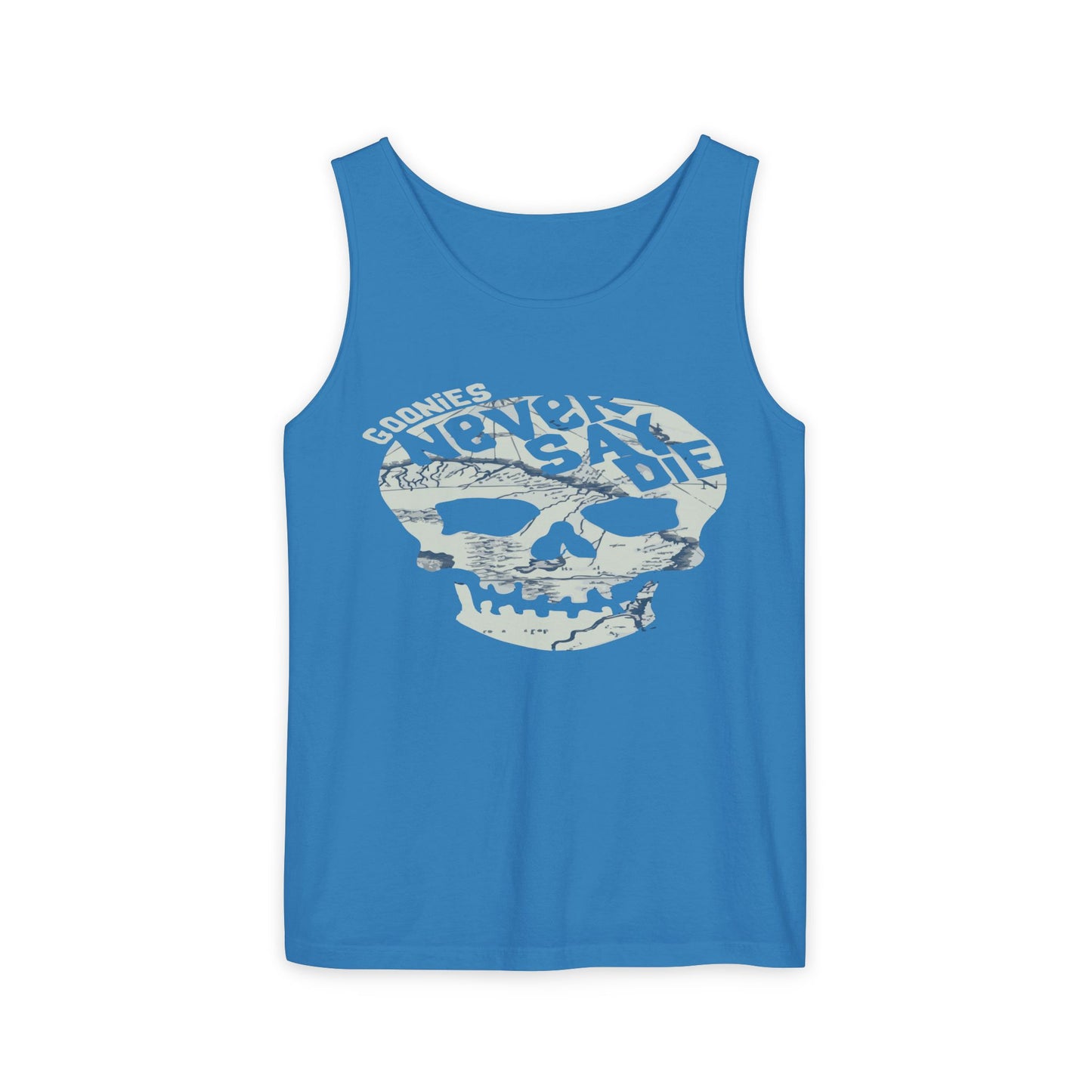 Cool Skull Graphic Tank Top, Unisex Summer Tee, Beachwear, Festival Outfit, Casual Wear, Graphic Apparel
