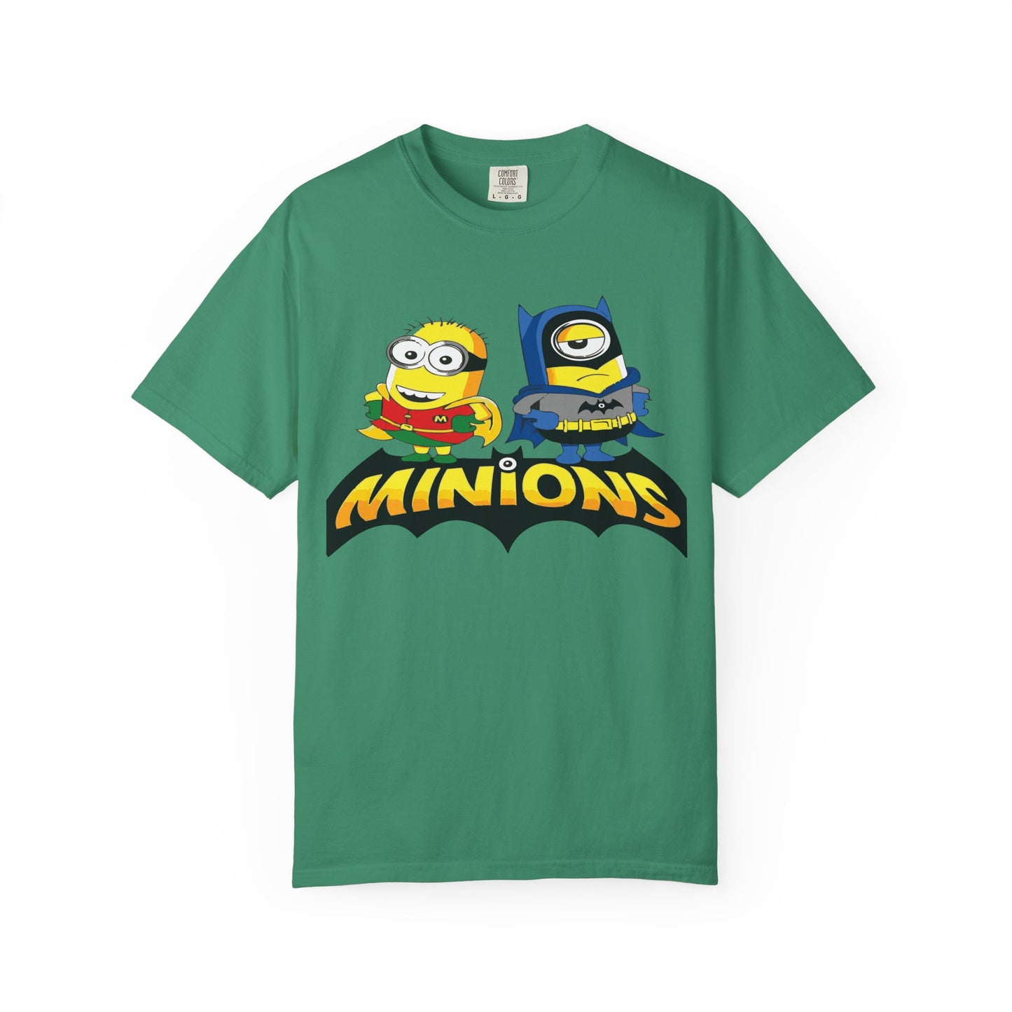 Minions Superhero Unisex T-shirt, Fun Gift for Kids, Cartoon Apparel, Birthday Party Outfit, Family Movie Night Wear