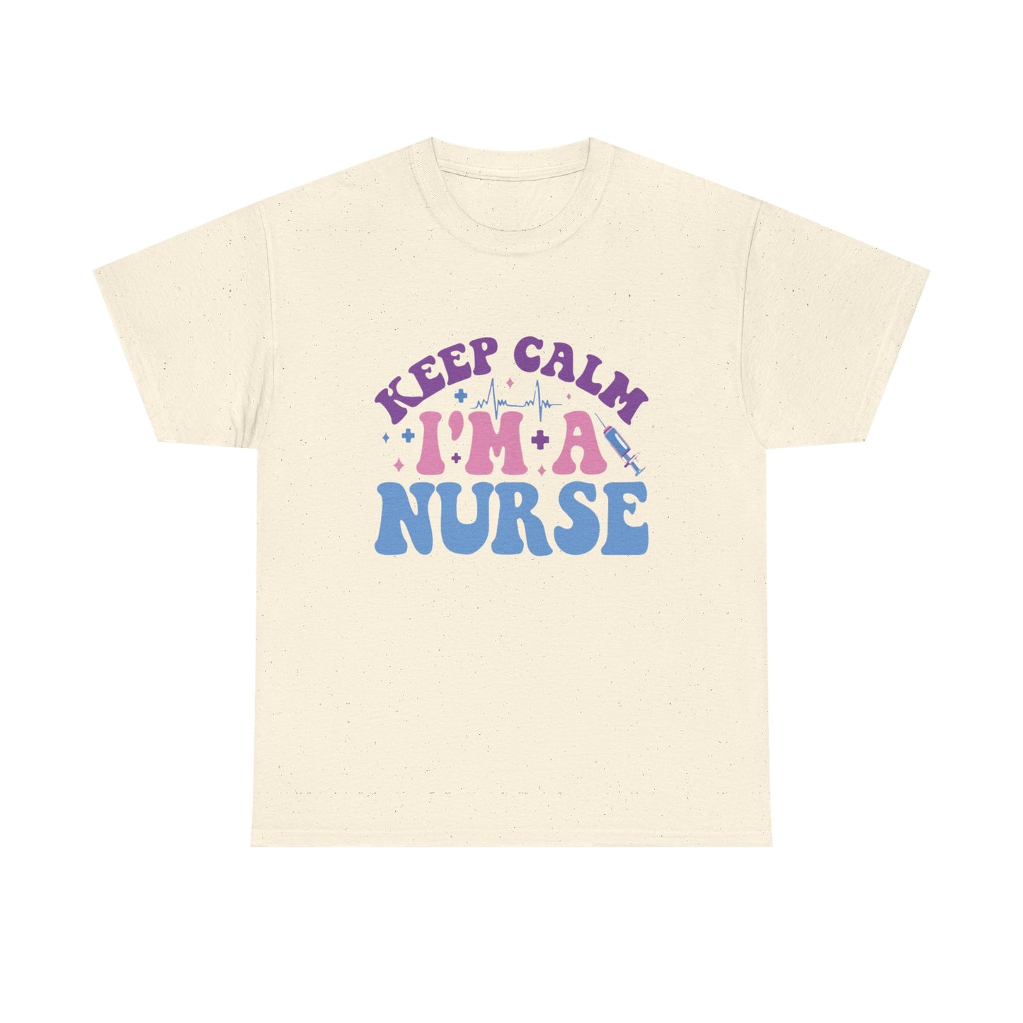 Nurse Appreciation Heavy Cotton Tee, Funny Nurse Gift, Medical Humor Shirt, Nurse Day Celebration Tee, Caregiver Outfit