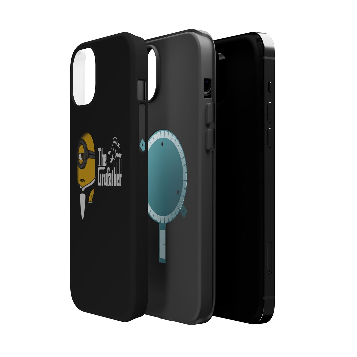 Magnetic Tough Cases: The Gruffather Phone Cover, Gift for Minions Fans, Unique Cell Phone Case, Durable Protective Case, Fun Cartoon Design