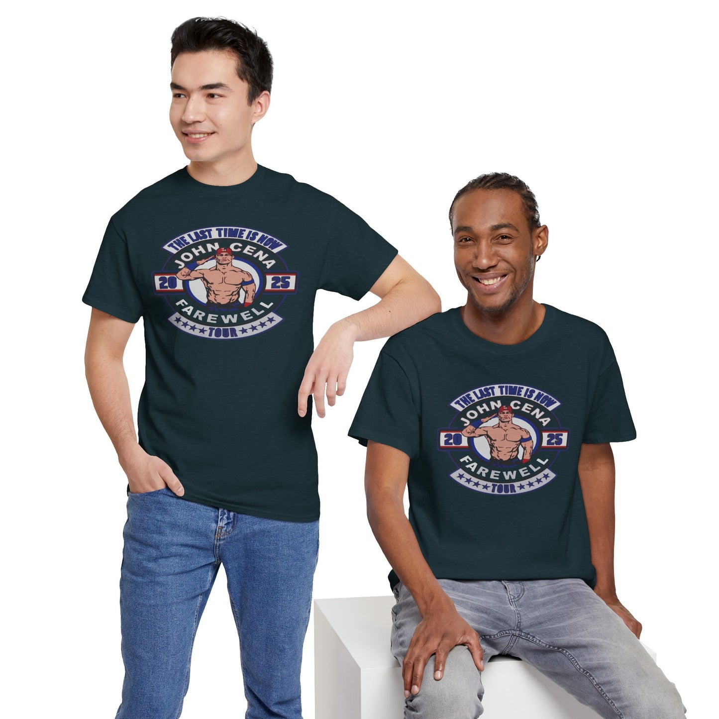 Wrestling Tribute Tee, John Cena Farewell Shirt, Unisex Graphic Tee, Fan Merchandise, Gift for Sports Lovers