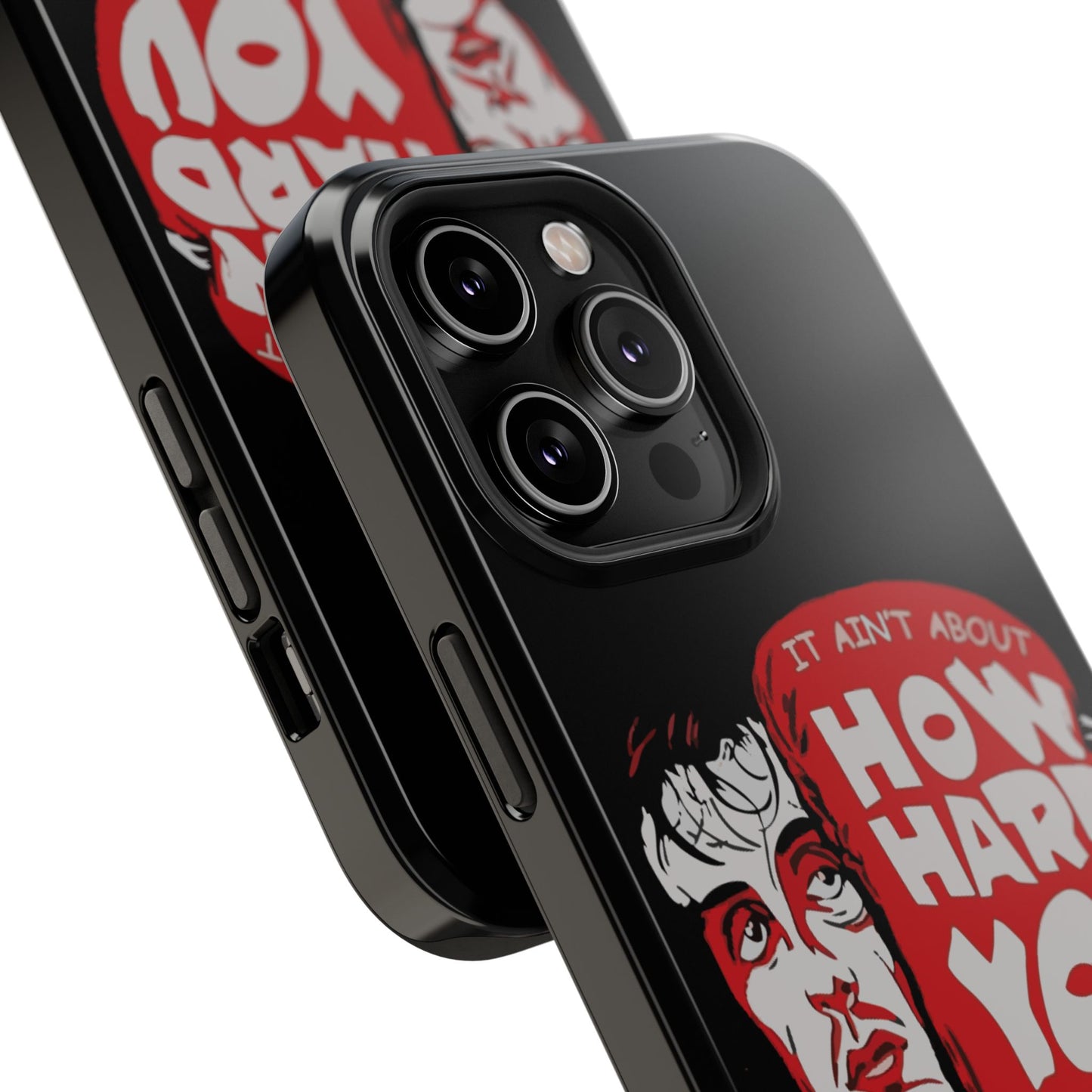 Impact-Resistant Phone Case, Rugged Smartphone Cover, Tough Phone Protection, Inspirational Gift, Motivational Tech Accessory