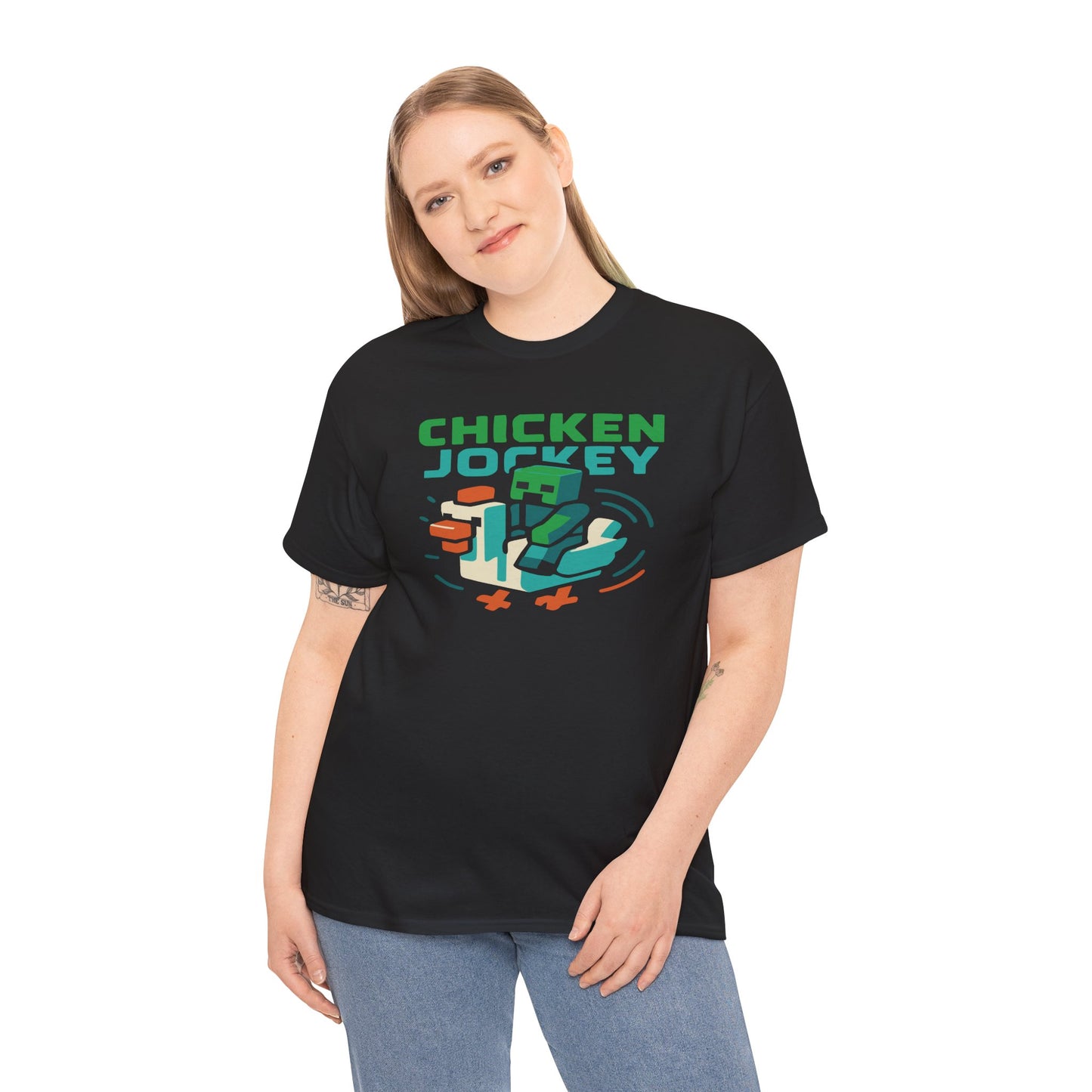 Chicken Jockey Minecraft T-shirt