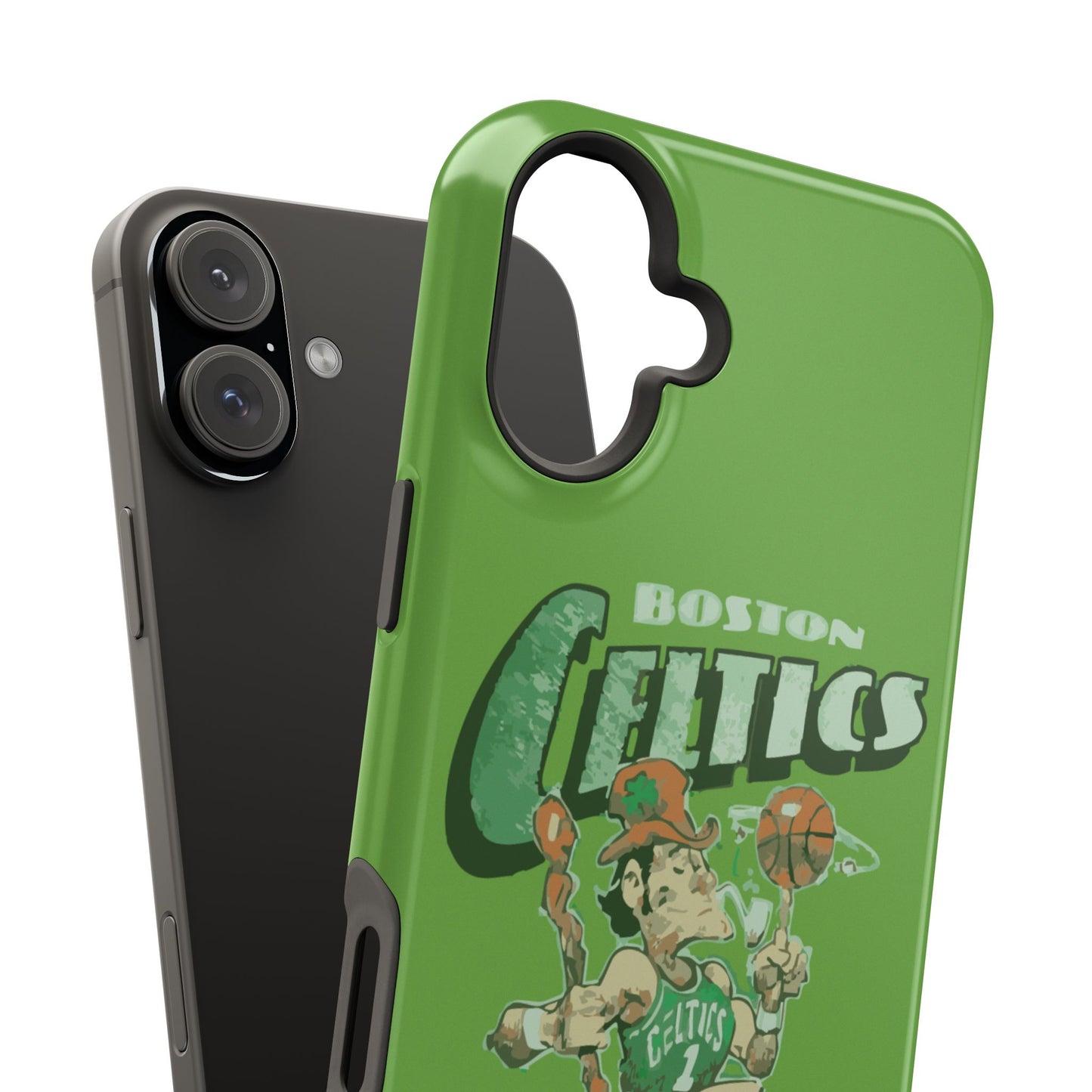 Boston Celtics Impact-Resistant Phone Case, Basketball Phone Cover, Sports Fan Gift, Sturdy Phone Case, NBA Merchandise, Team Spirit Decor