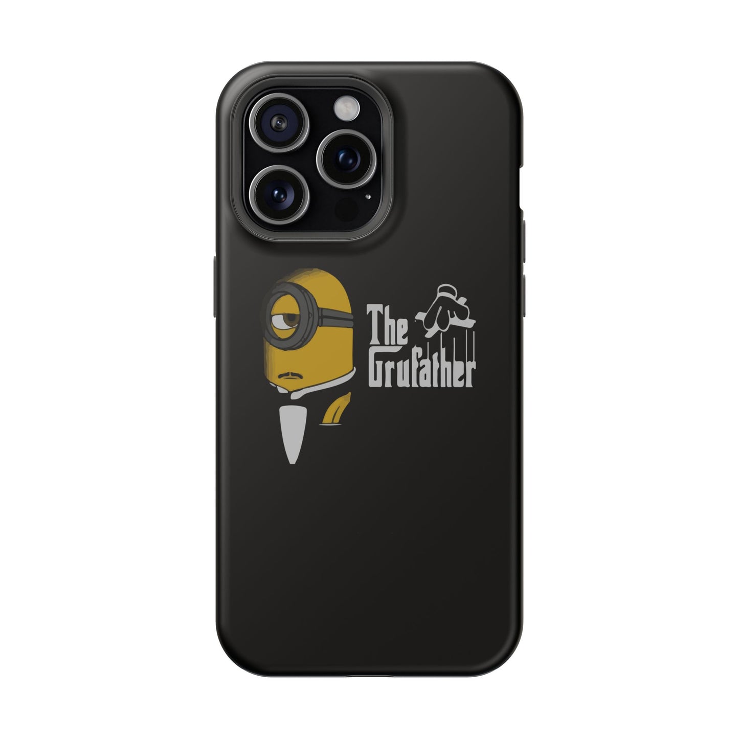 Magnetic Tough Cases: The Gruffather Phone Cover, Gift for Minions Fans, Unique Cell Phone Case, Durable Protective Case, Fun Cartoon Design