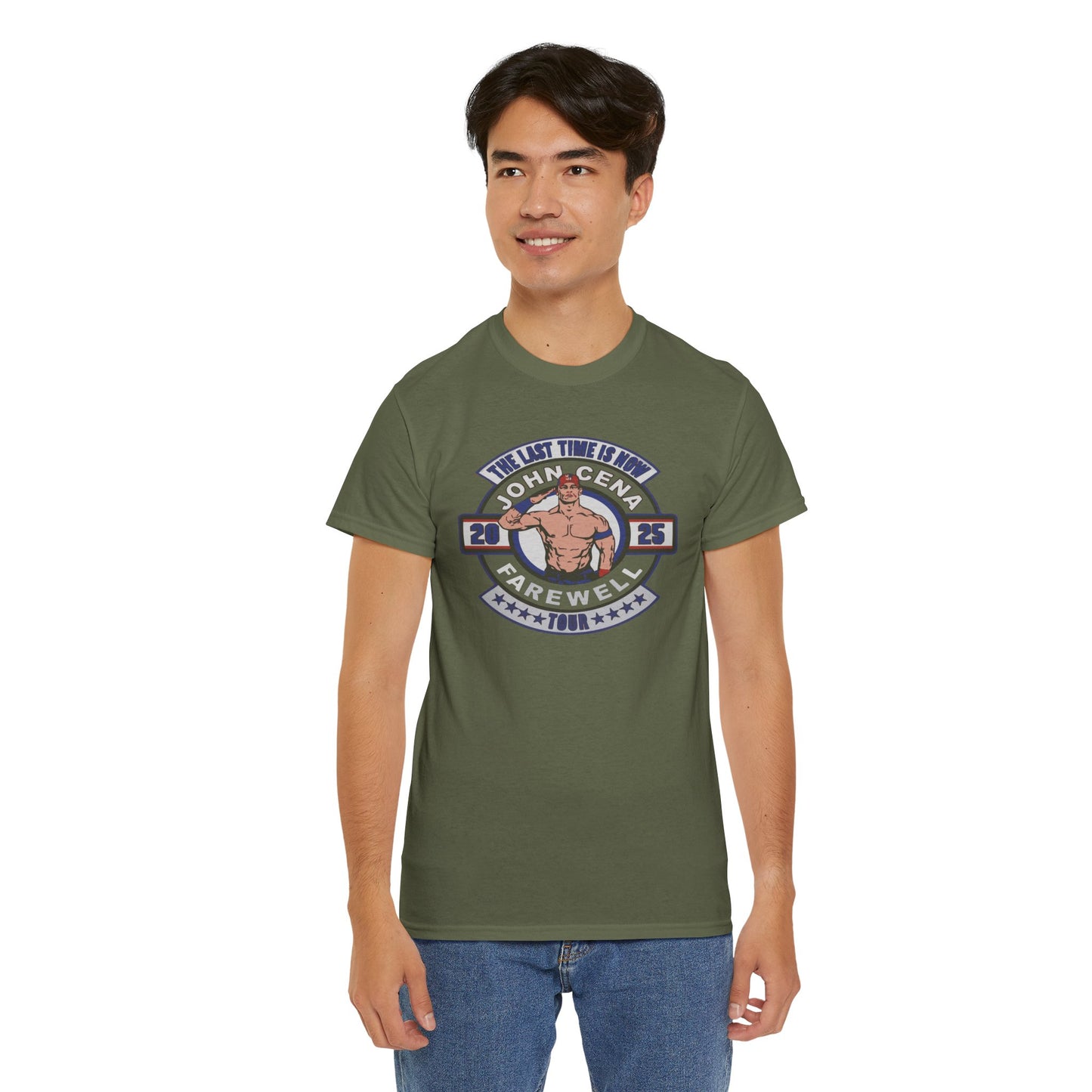 Wrestling Tribute Tee, John Cena Farewell Shirt, Unisex Graphic Tee, Fan Merchandise, Gift for Sports Lovers