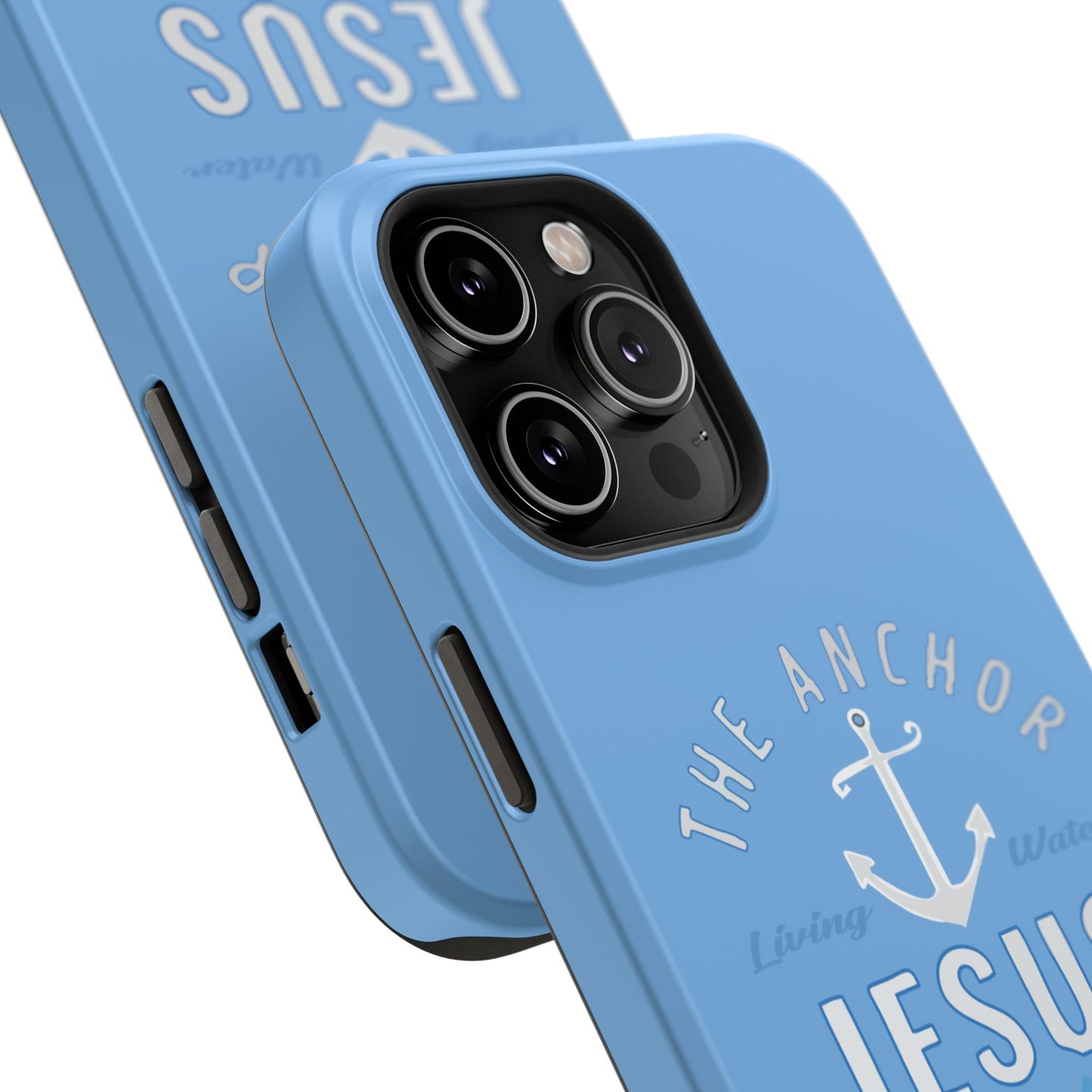 Jesus Anchor Phone Case, Christian Tech Accessories, Inspirational Gifts, Unique Phone Covers, Faith-Based Decor