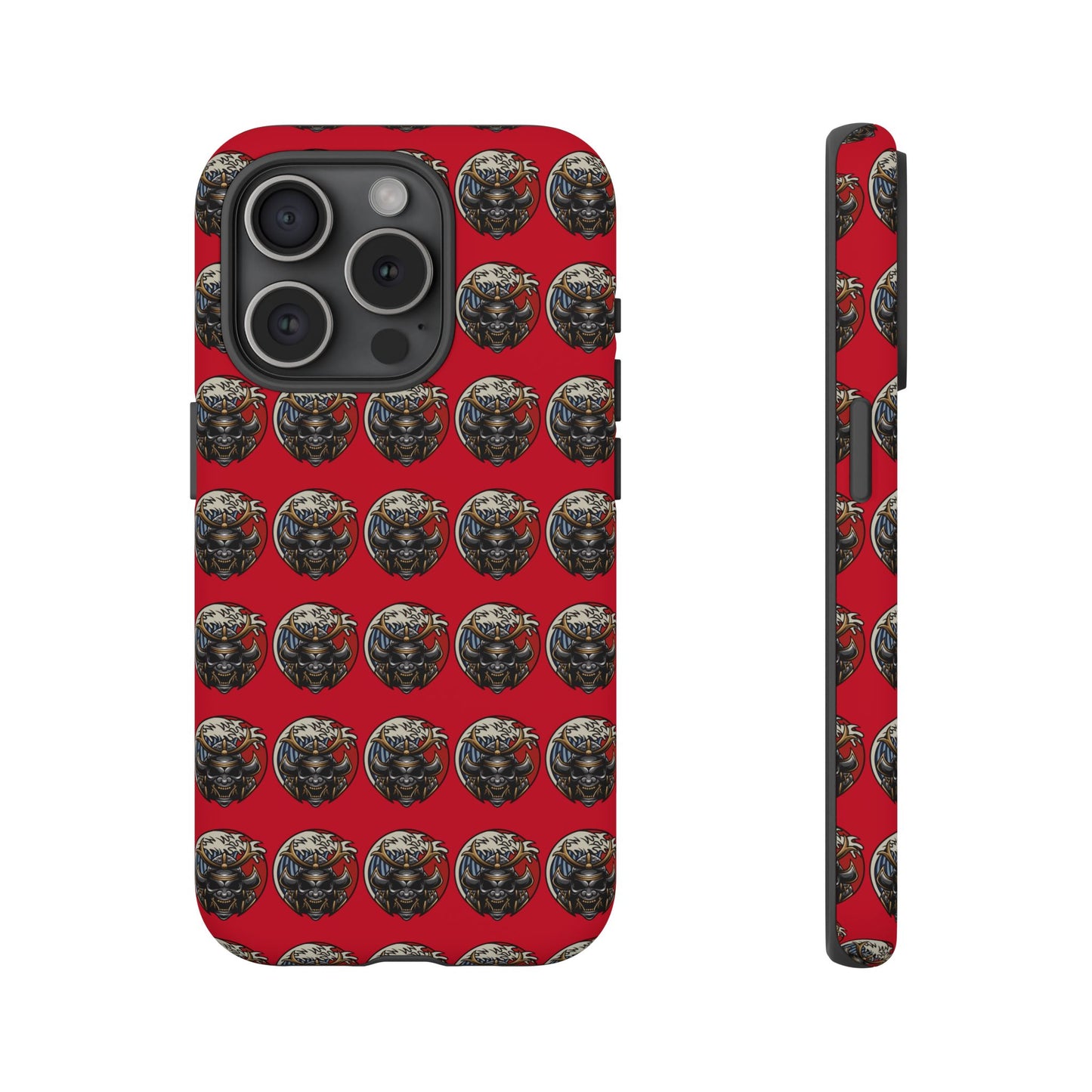 Bold Phone Case, Tough Phone Cover, Red Phone Protector, Unique Gift for Him/Her, Trendy Tech Accessory
