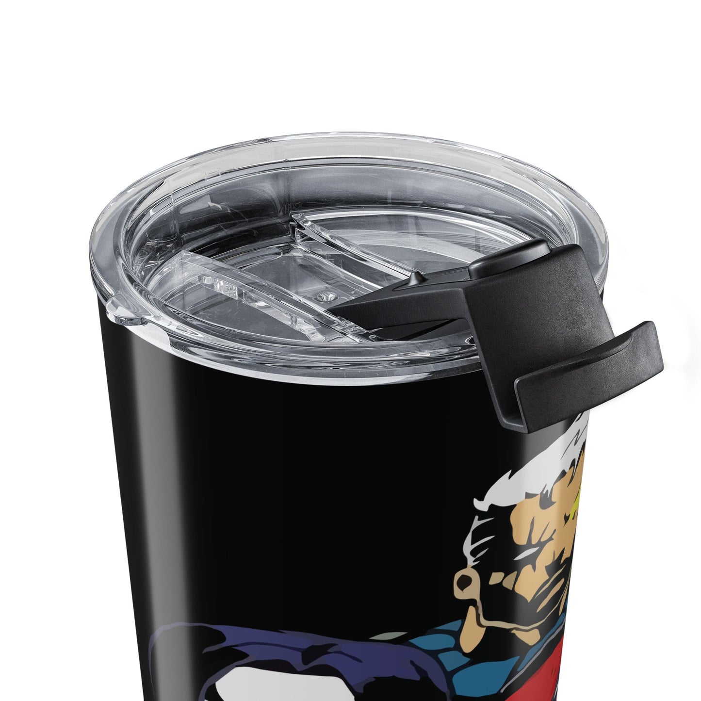 Comic Book Themed Tumbler 20oz - Perfect for Fans of Superheroes, Ideal for Gifts, Fun for Parties, Travel Mug, Unique Drinkware