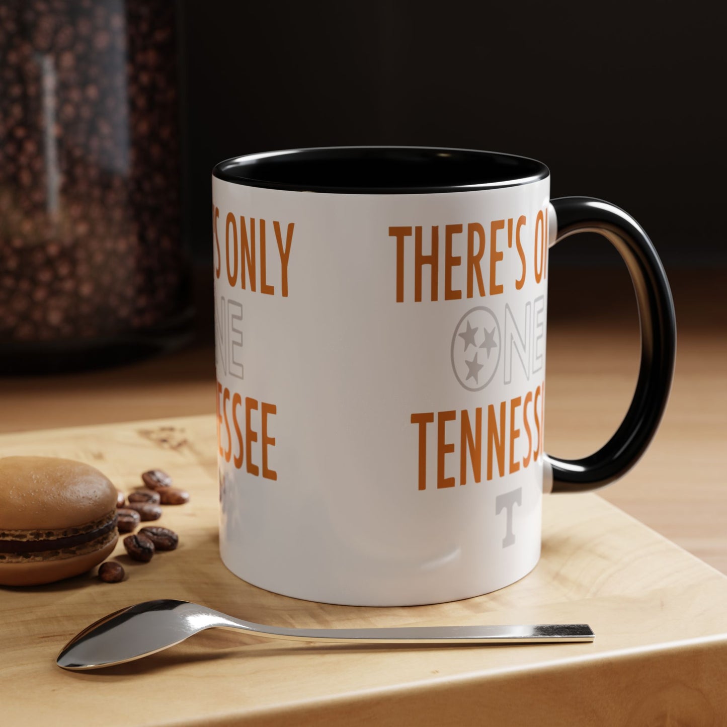 Tennessee Accent Coffee Mug - Perfect for Fans, Gift for Graduates, Home Office Essential, Sports Celebration, Personalized Tea Cup