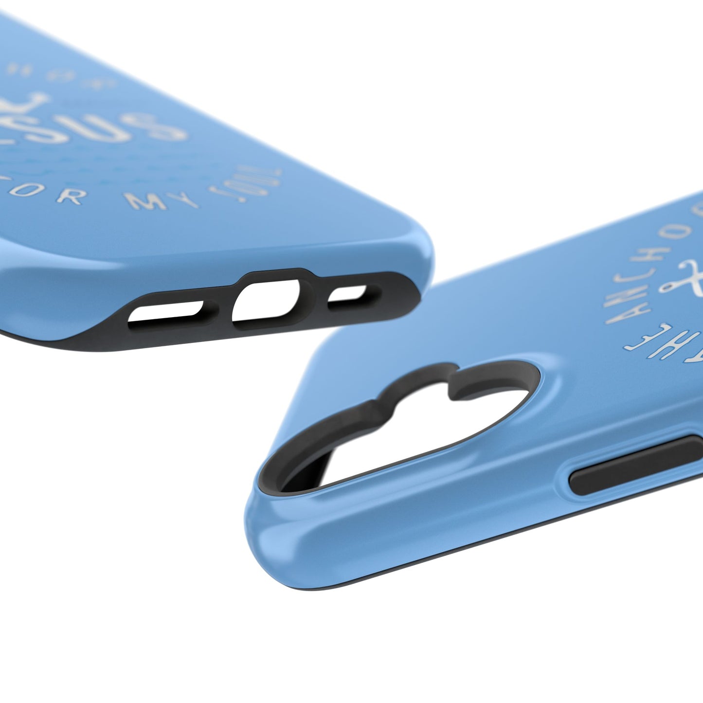 Jesus Anchor Phone Case, Christian Tech Accessories, Inspirational Gifts, Unique Phone Covers, Faith-Based Decor