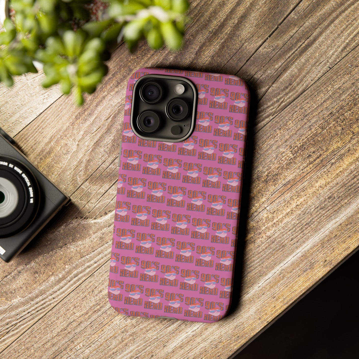 90s Vibe Phone Case, Retro Tough Cases, Gift for Nostalgia Lovers, Durable Phone Covers, 90s Themed Accessories