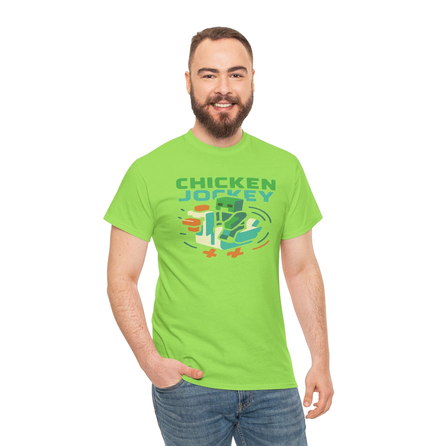 Chicken Jockey Minecraft T-shirt