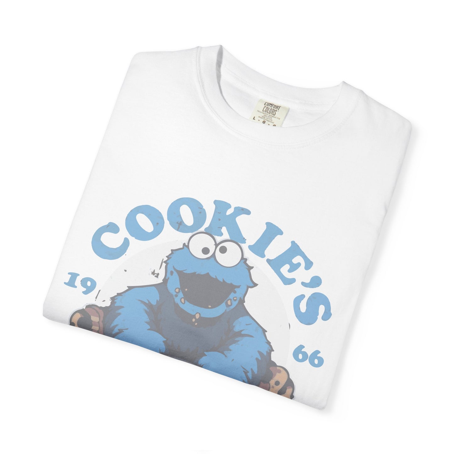 Cookie Monster Inspired Unisex T-Shirt, Fun Gift for Gamers, Casual Wear, Birthday Gift, Kitchen & Gym Motivation
