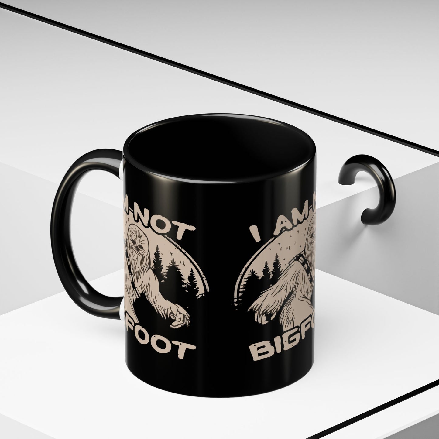 Sasquatch Coffee Mug, Fun Bigfoot Mug, Unique Gift for Nature Lovers, Adventure Mug, Quirky Coffee Cup