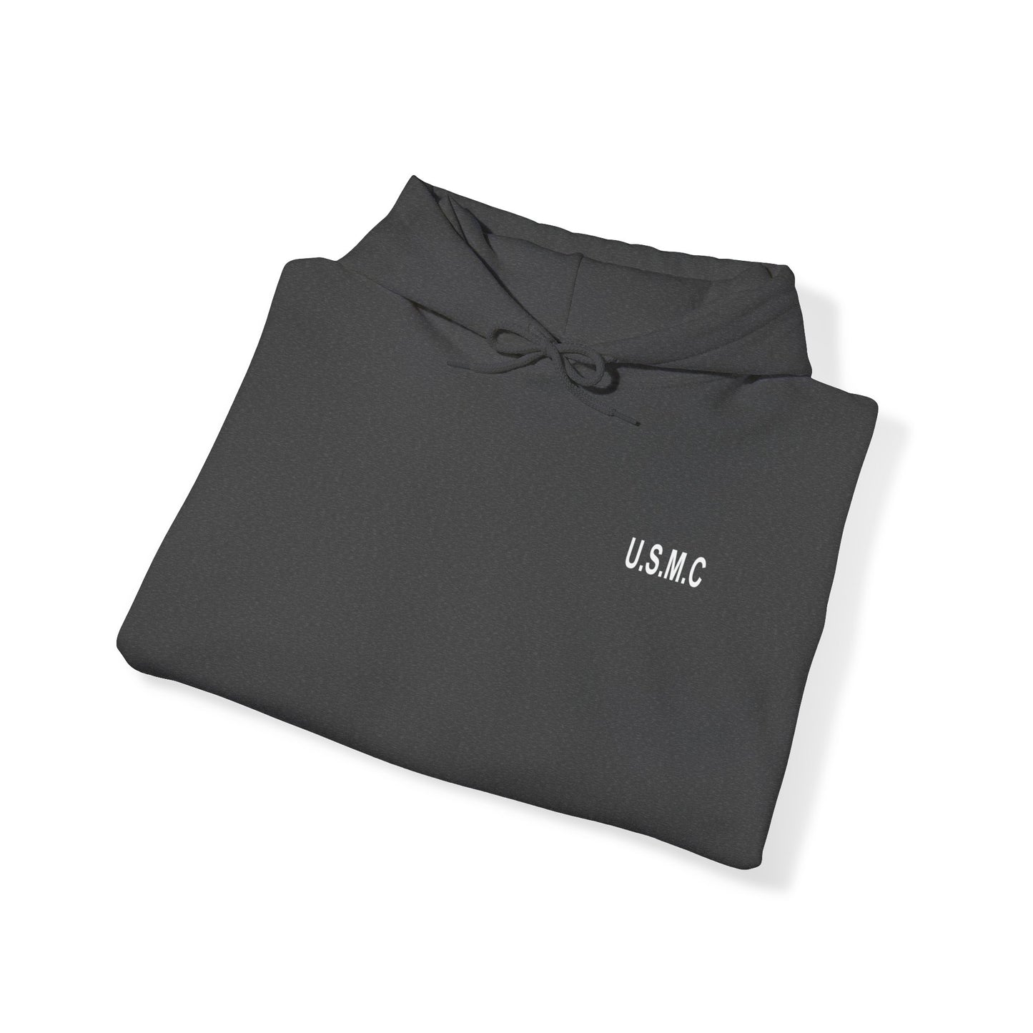the Just shall Live by Faith Heavy Blend™ Hooded Sweatshirt