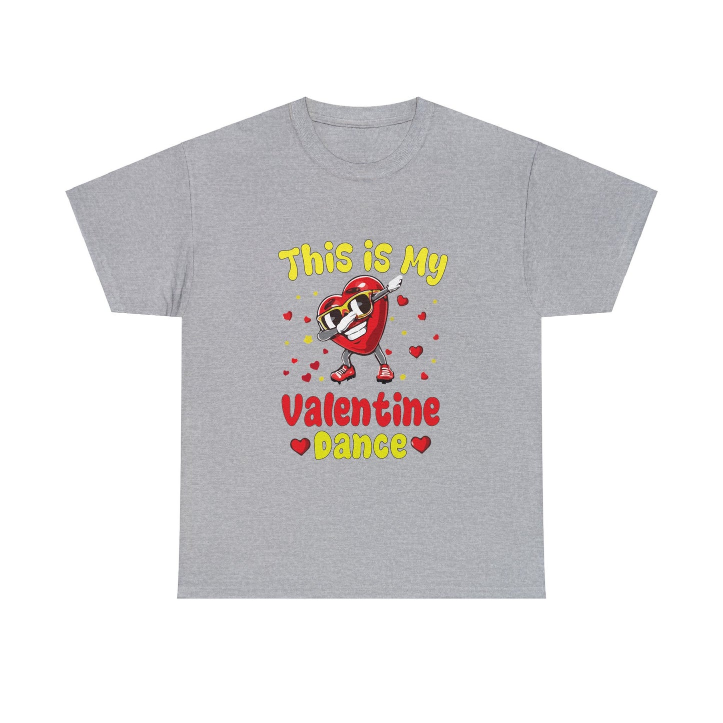 Valetine Dance Shirt Unisex Heavy Cotton Tee