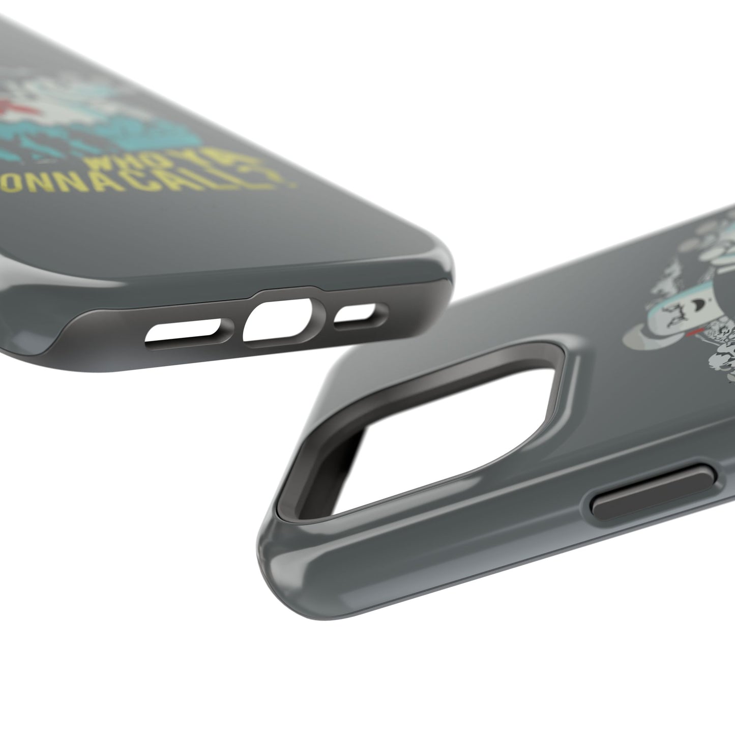 Ghostbuster-Inspired Tough Phone Case - Who Ya Gonna Call? - Perfect for Fans, Gift for Halloween, Geeky Accessories, Durable Protection