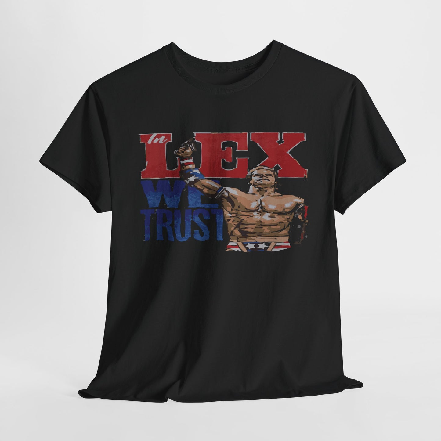 Unisex Cotton Tee with 'In Lex We Trust' Design, Casual Wear, Gift for Him/Her, Birthday, Independence Day, Patriotic Apparel