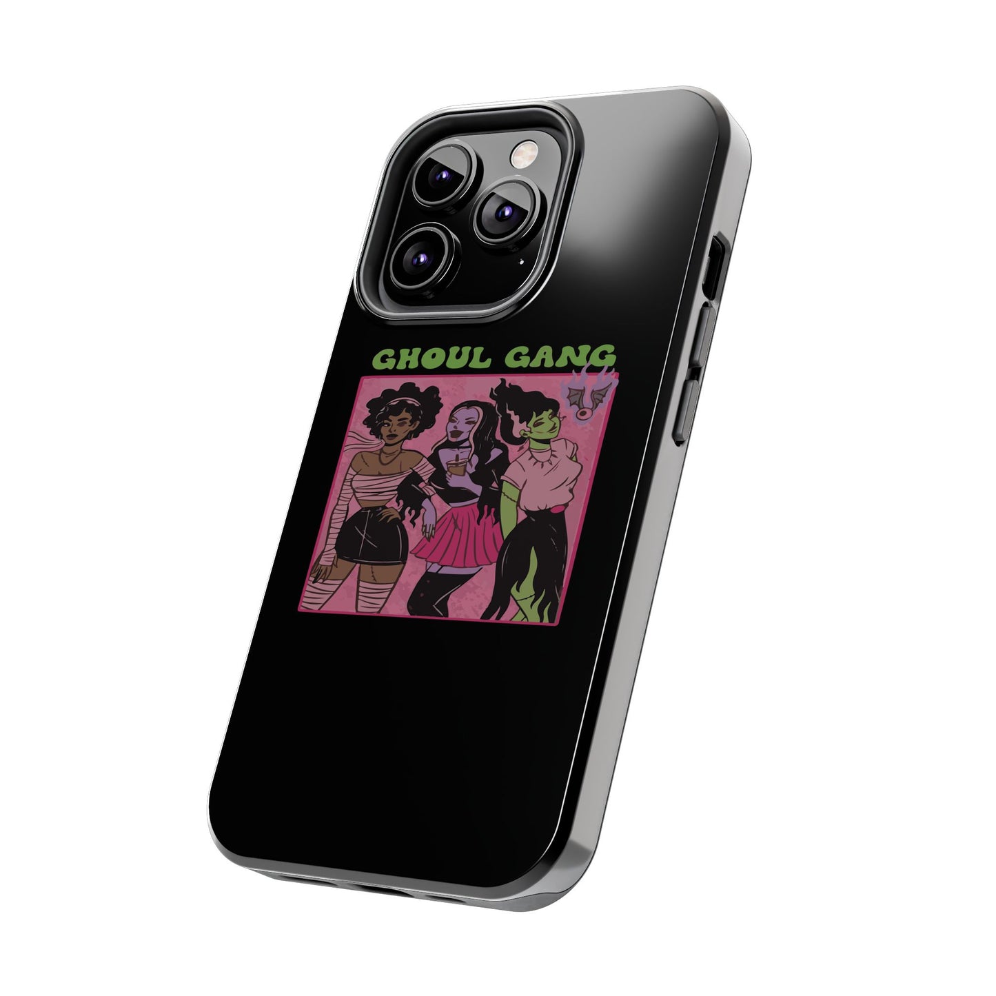 Ghoul Gang Tough Phone Cases | Unique Halloween Phone Cover, Cute Protective Case, Trendy Gift for Goth Fans, Spooky Style Accessory