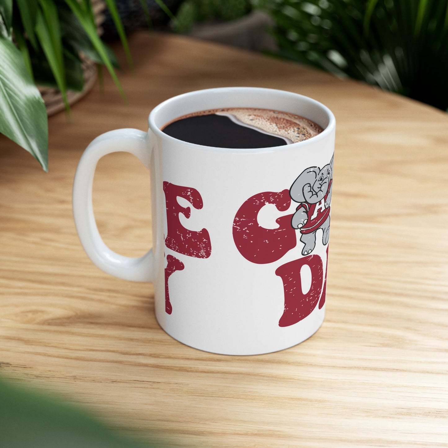 Game Day Bamba Ceramic Mug - Perfect for Football Fans, Tailgating, Gift for Gamers, Holiday Drinkware, Sports Enthusiast