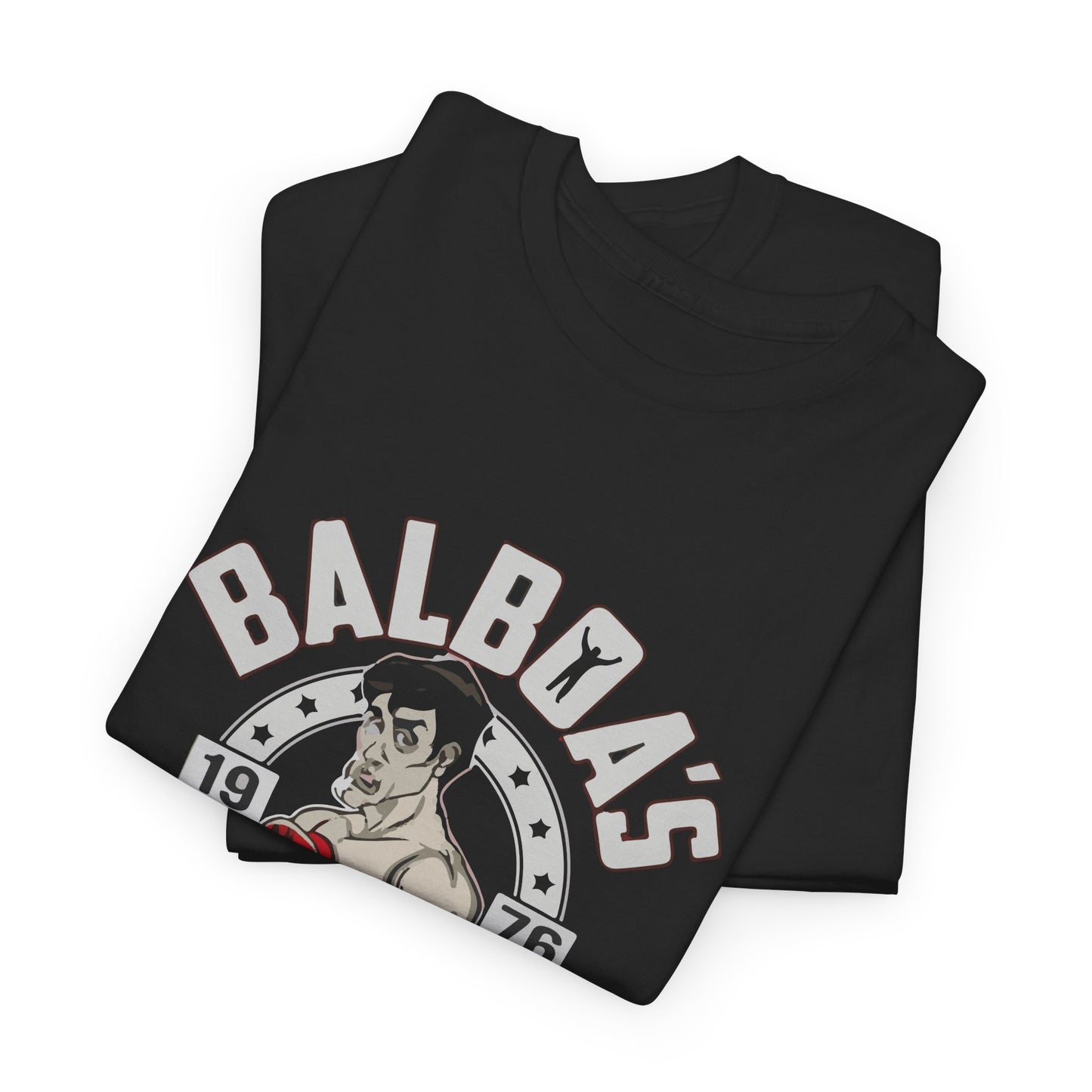 Balboa's Boxing Club Unisex Heavy Cotton Tee - Vintage Sports Shirt, Gym Apparel, Boxing Fan Gear, Fitness Gift, Casual Wear