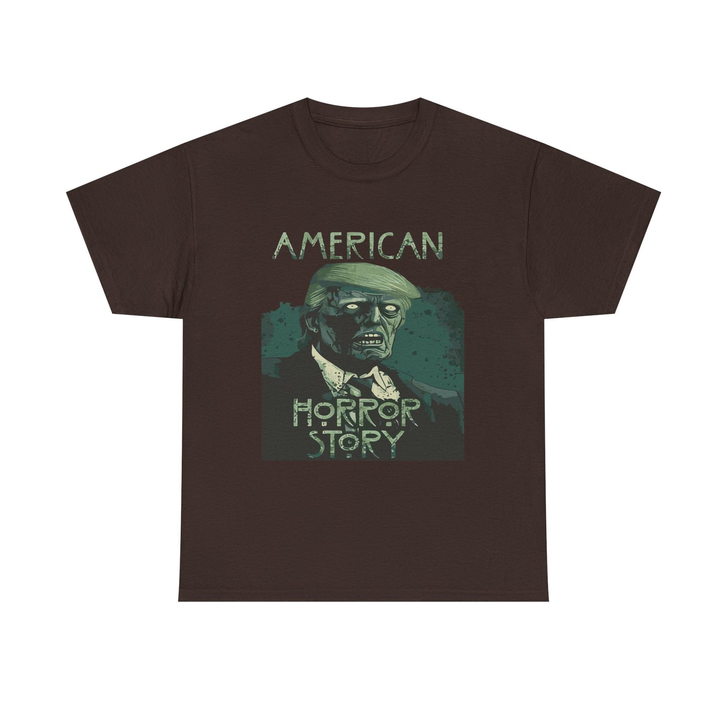 American Horror Story Unisex Heavy Cotton Tee, Horror Fan Gift, Graphic Tee, Halloween Costume, TV Show Merch
