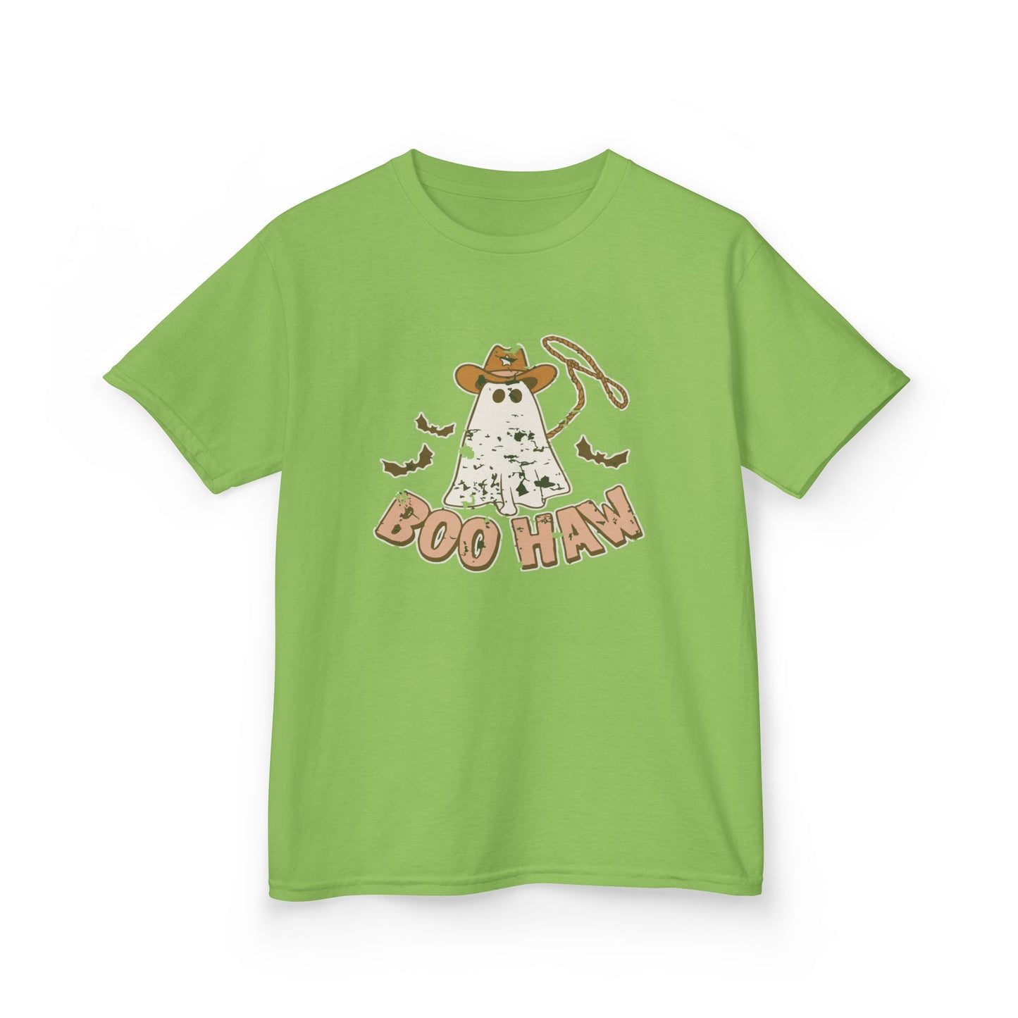 Boo Haunt Kids Tee, Halloween Shirt, Ghost Costume T-Shirt, Fun Kids Apparel, Spooky Party Outfit