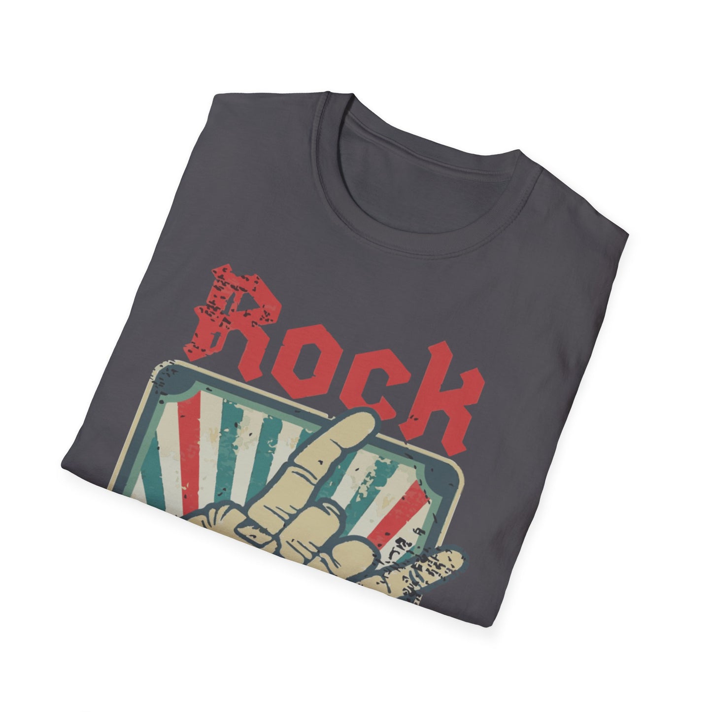 Rock On Unisex T-Shirt - Music Lover Gift, Concert Wear, Casual Style, Graphic Tee, Rock n Roll Apparel