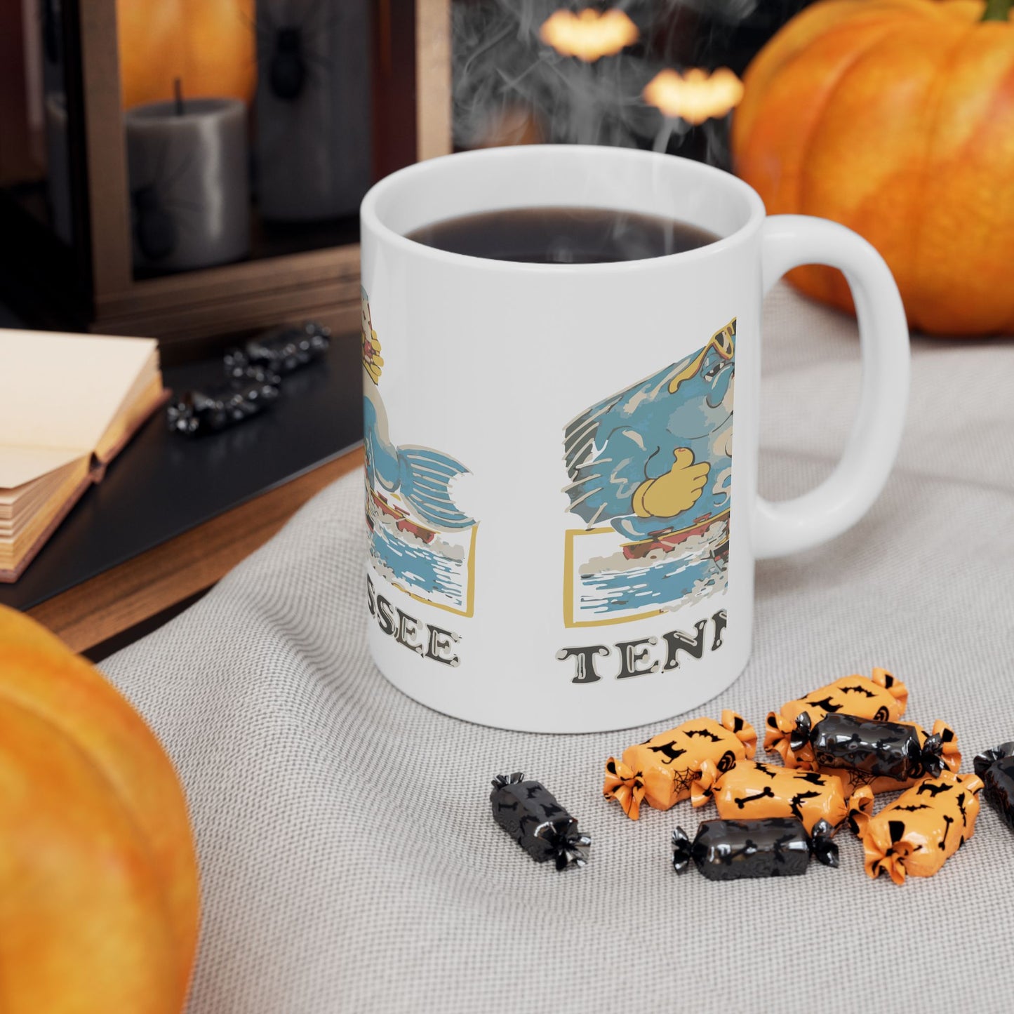 Vintage Tennessee Ceramic Mug, Retro Mug, Tennessee Gifts, Coffee Cup, Souvenir Drinkware, Gift for Travelers