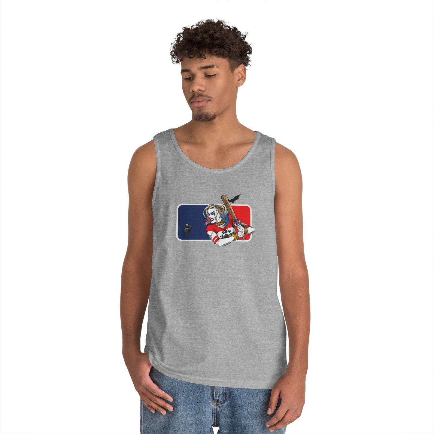 Harley Quinn Unisex Tank Top - DC MLB Summer Wear