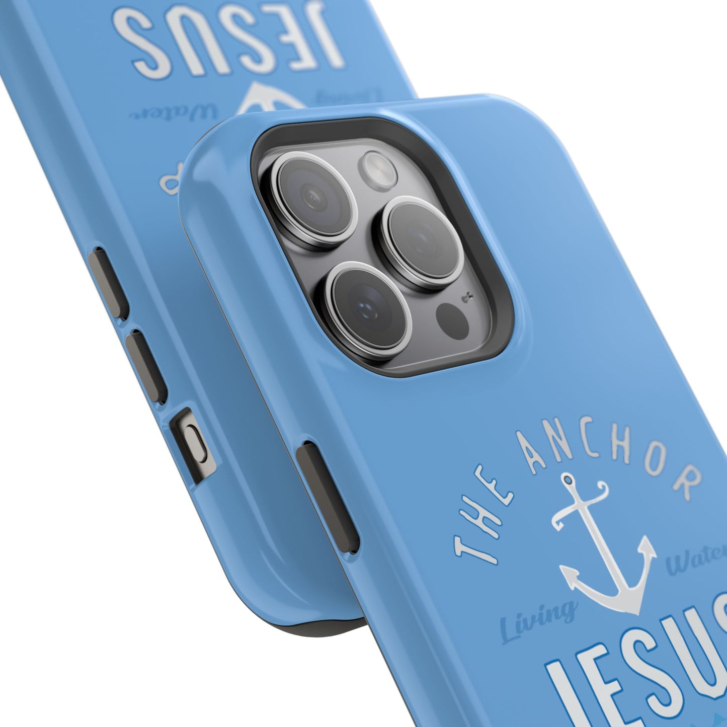 Jesus Anchor Phone Case, Christian Tech Accessories, Inspirational Gifts, Unique Phone Covers, Faith-Based Decor