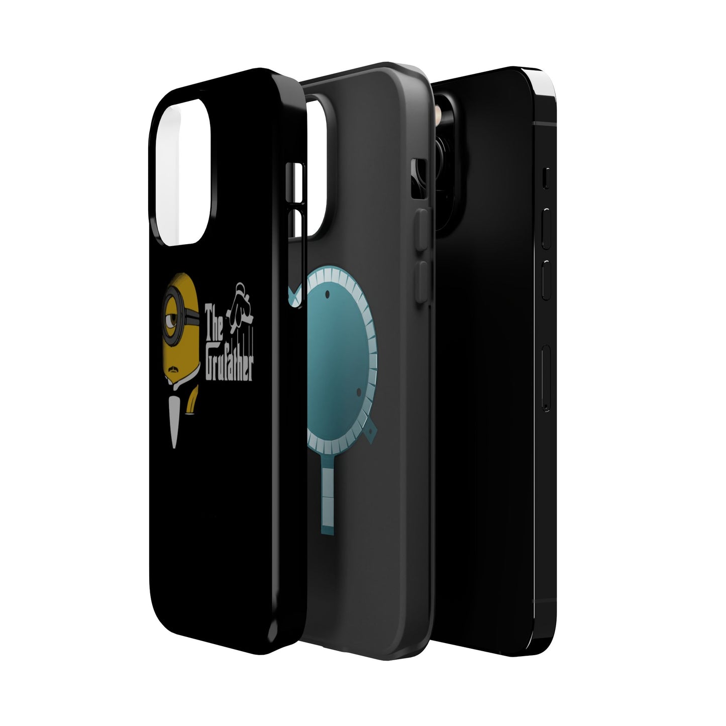 Magnetic Tough Cases: The Gruffather Phone Cover, Gift for Minions Fans, Unique Cell Phone Case, Durable Protective Case, Fun Cartoon Design