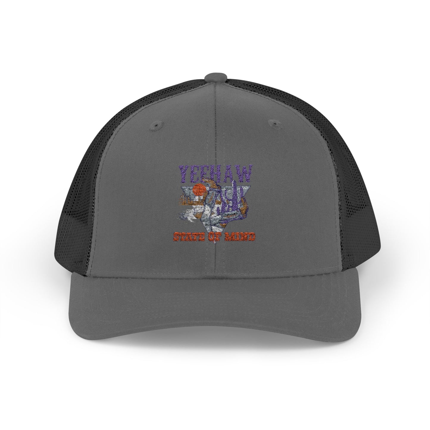 Stylish Snapback Trucker Cap - 'Tough State of Mind' Design