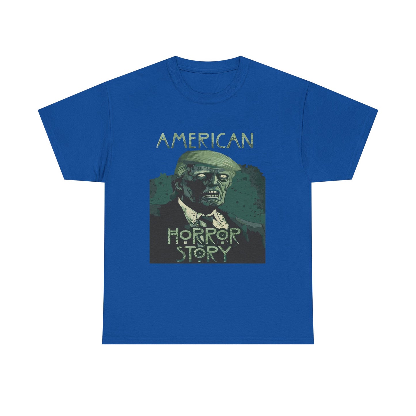 American Horror Story Unisex Heavy Cotton Tee, Horror Fan Gift, Graphic Tee, Halloween Costume, TV Show Merch