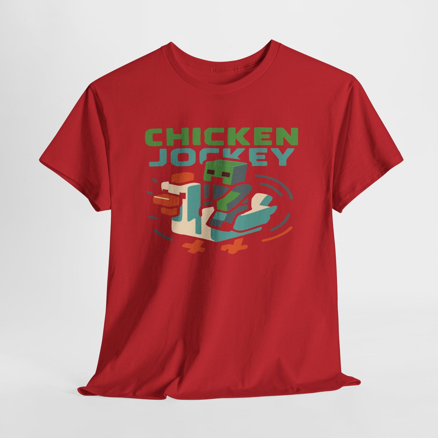 Chicken Jockey Minecraft T-shirt